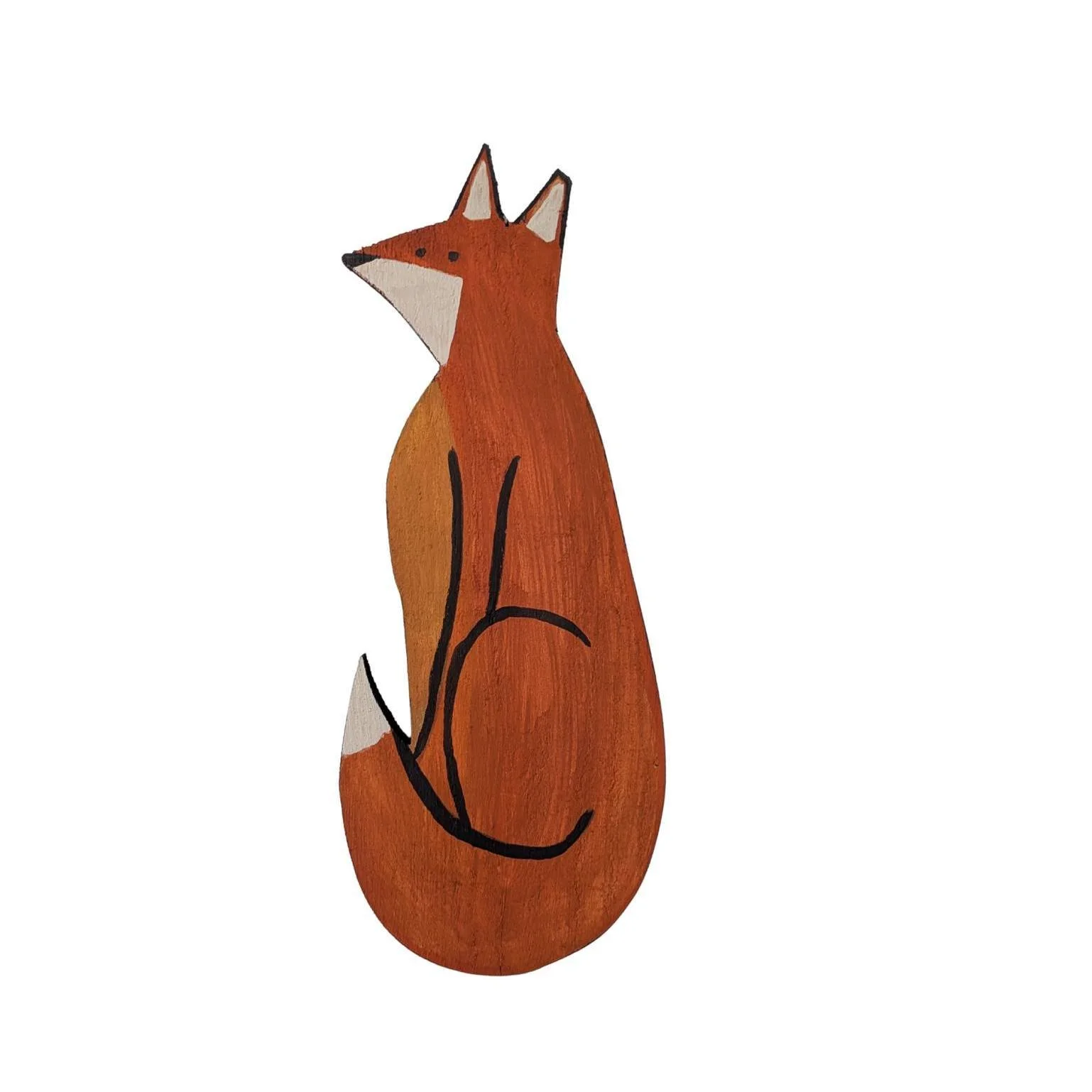 I absolutely love painting foxes :) Here are three wooden fox paintings I made recently!
More information about these can be found on my website at the link below:

https://www.collincessnaartwork.com/