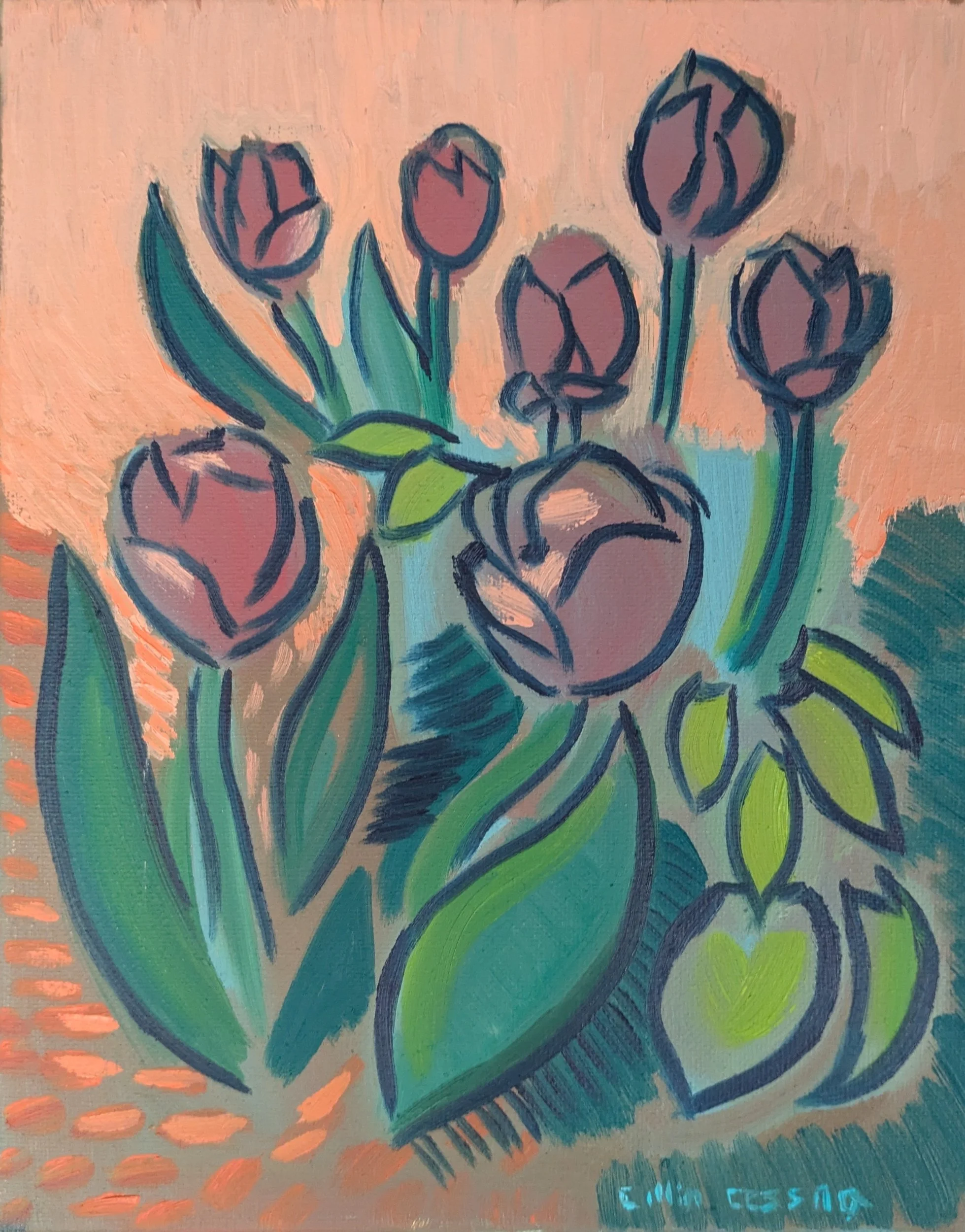 Blooming Tulips