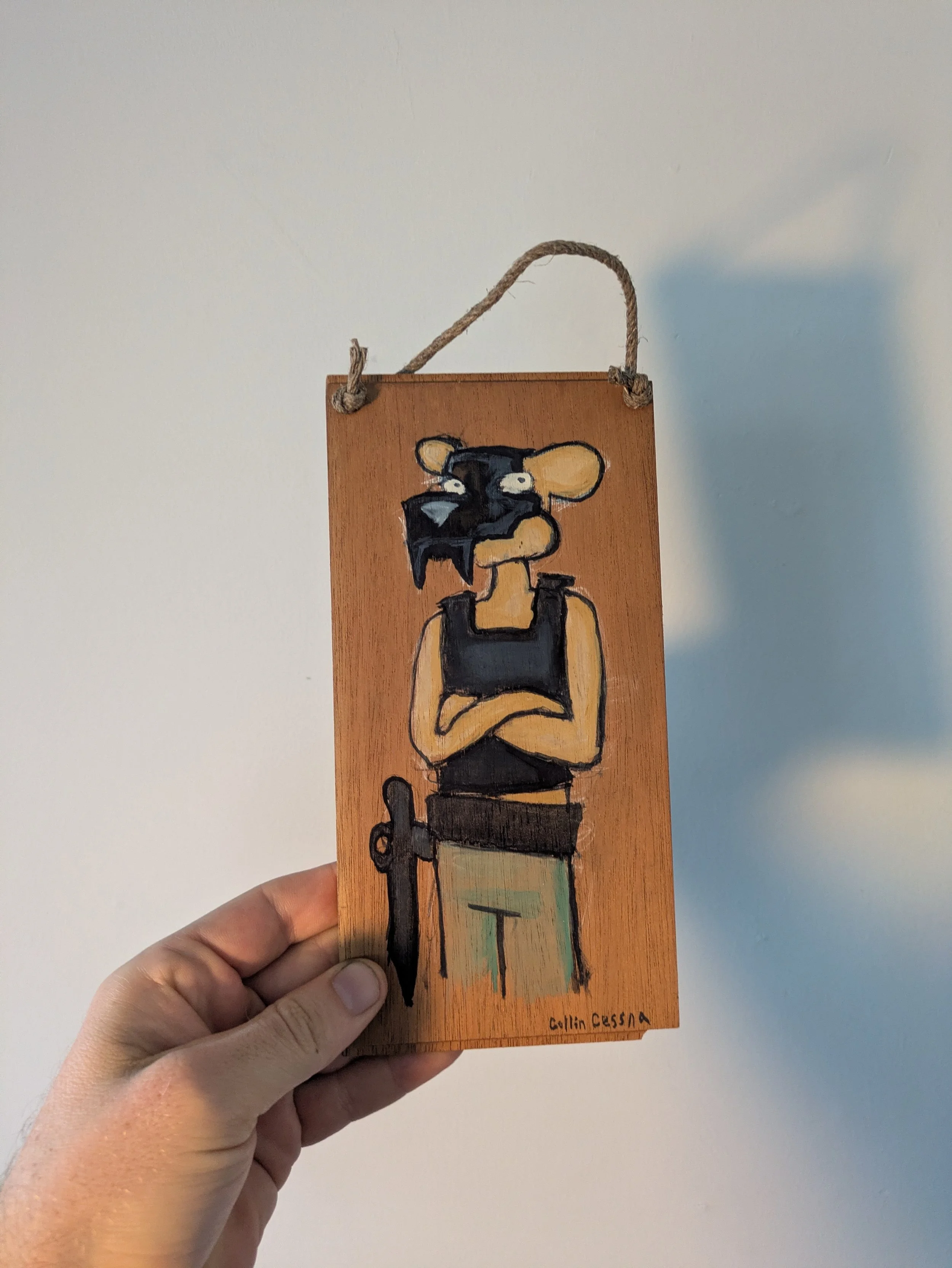 4" x 8.25" Original - 'Bounty Hunter'