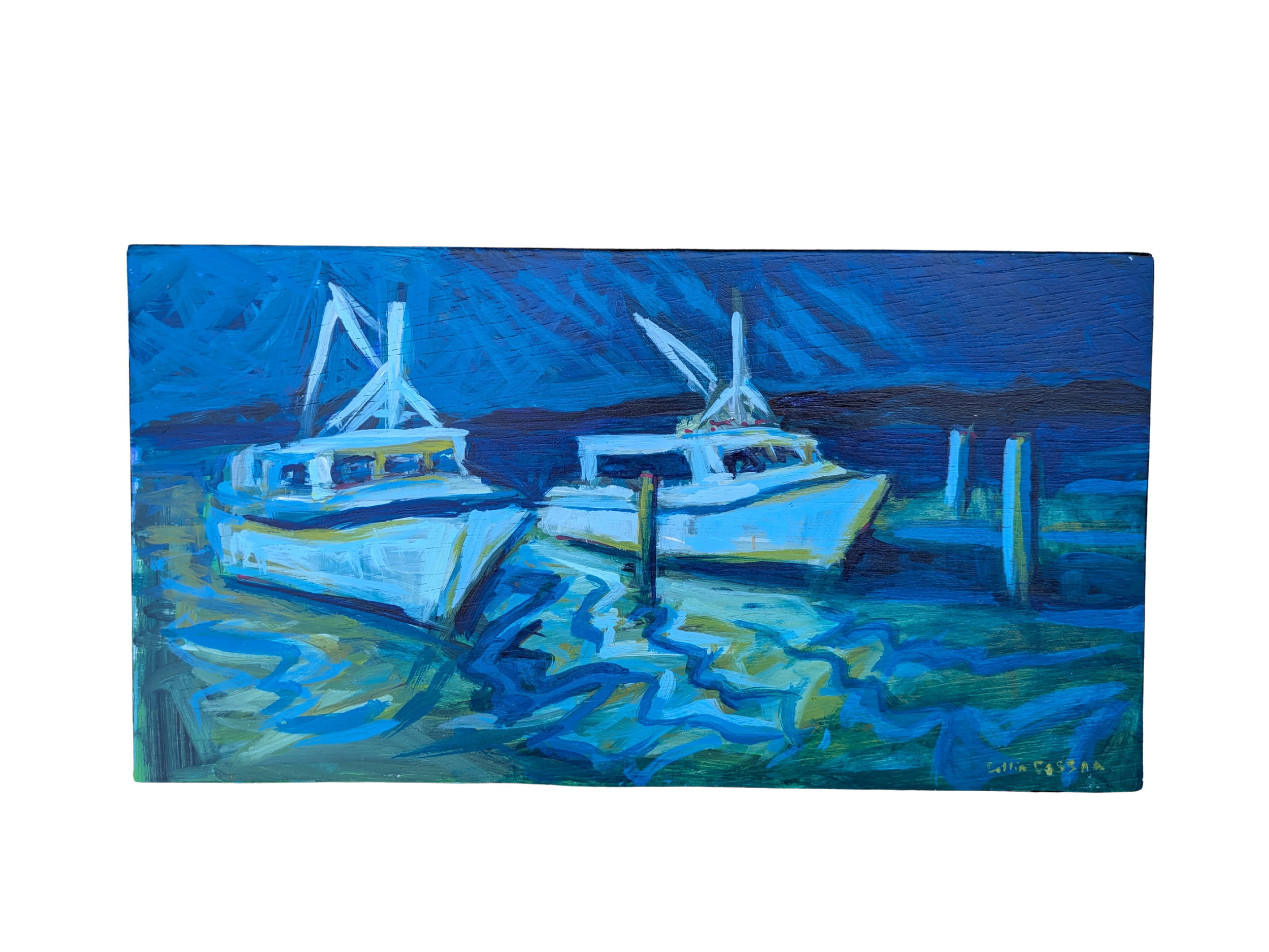 hoopers island art show collin parkville painter baltimore painter art fleet week baltimore sail 250