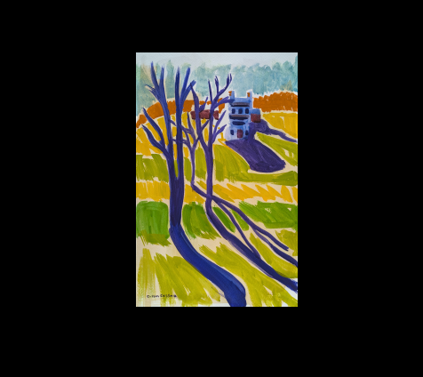 Ruhlman Brewery painting artwork Carroll County Maryland MD brew art artwork collin cessna farm
