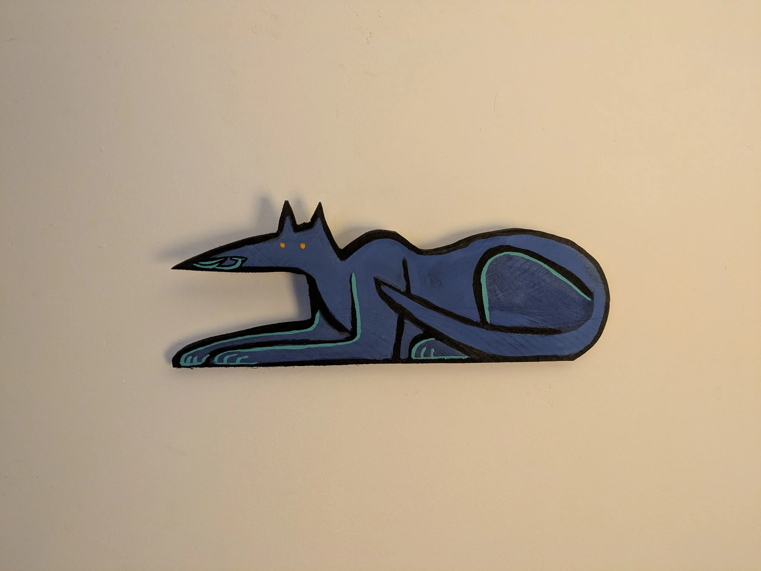 13.5" x 5" - Original - Anubis