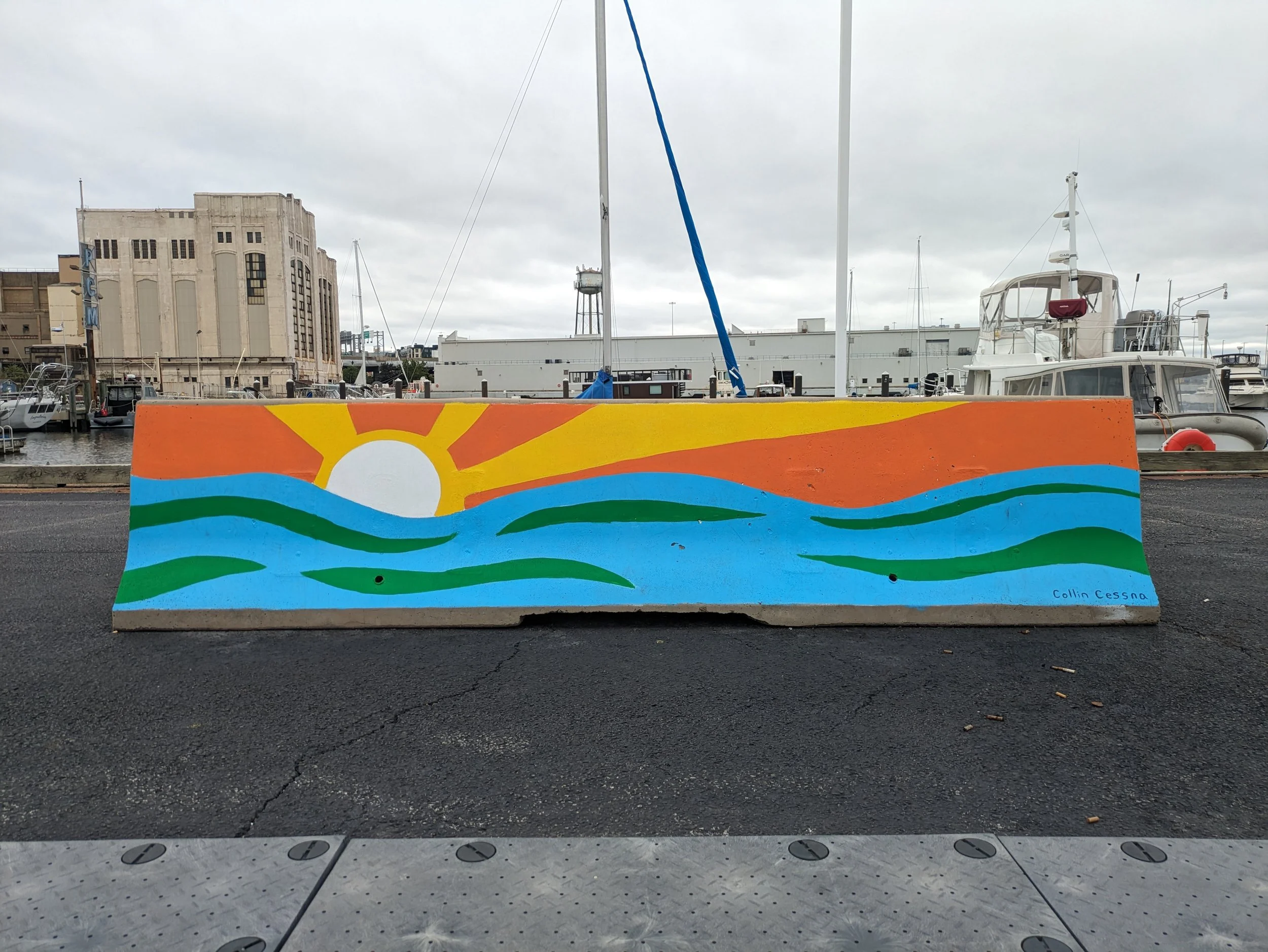 "Sunset 3" at Port Covington Marina, 2025
