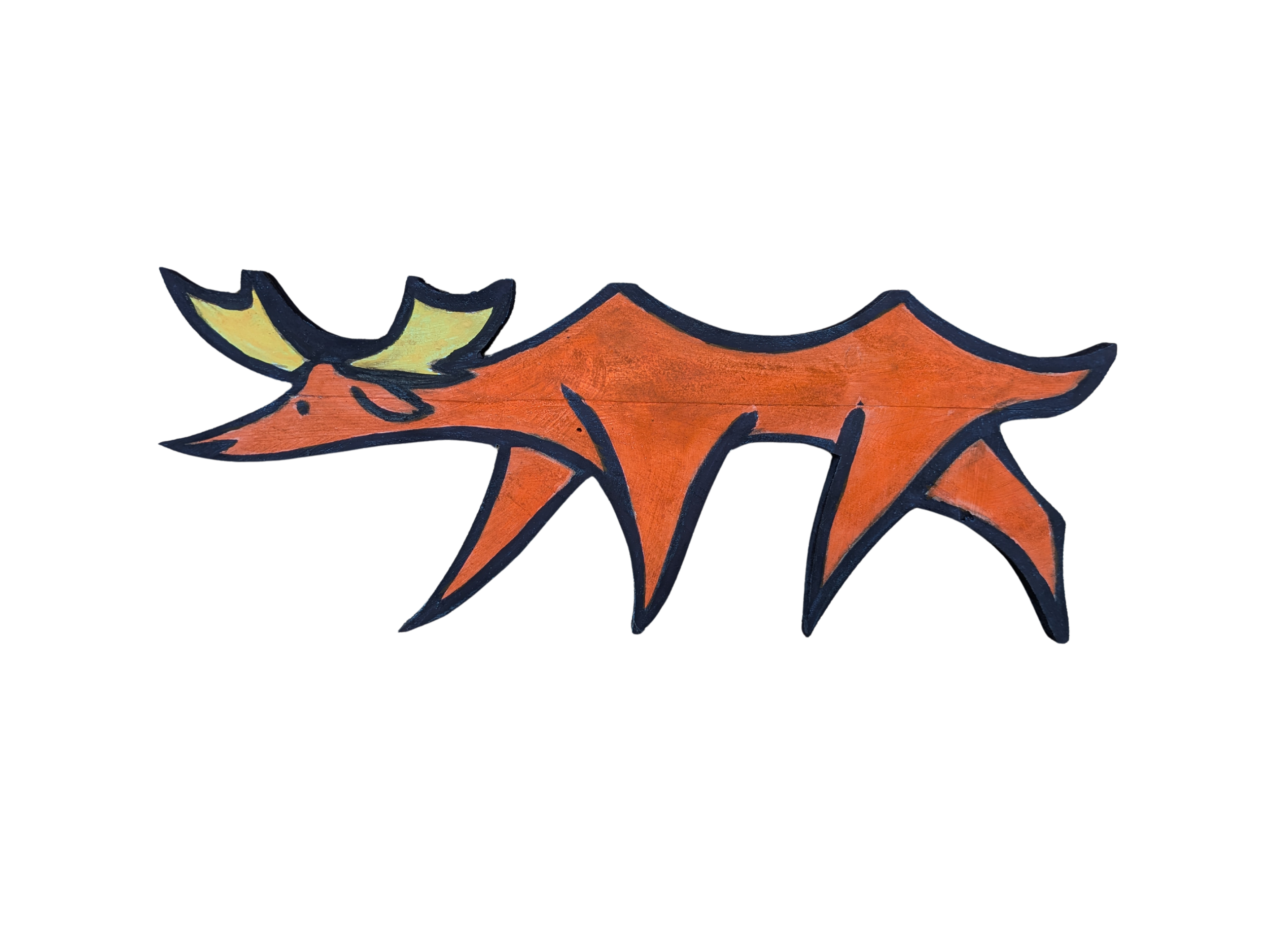 Buck Deer White Tailed Animal art artwork collin cessna original painting mammal woodland maryland