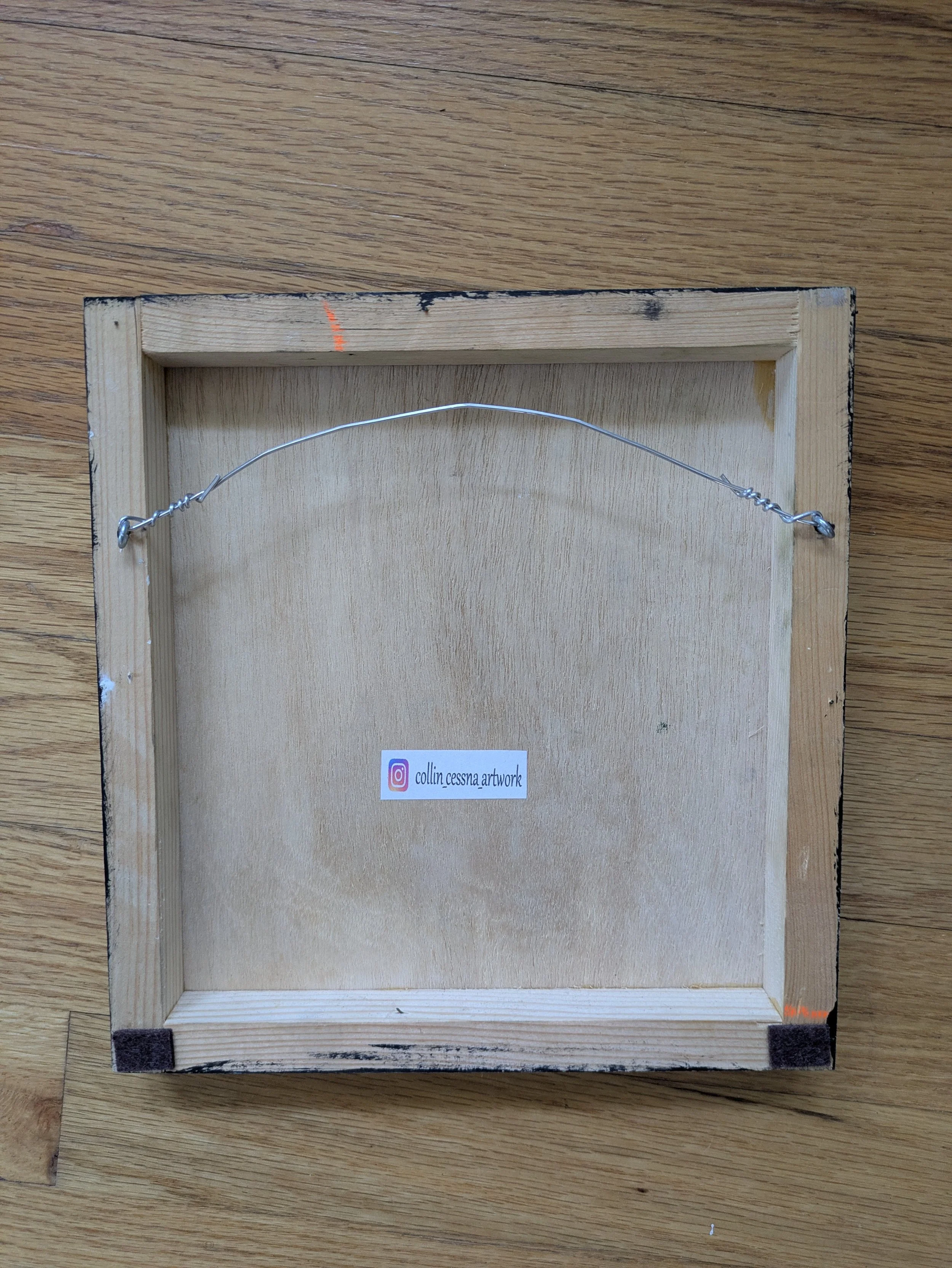 Collin Cessna Baltimore Artist paints St. Michael Ukrainian Church Canton Patterson Park Oil painting