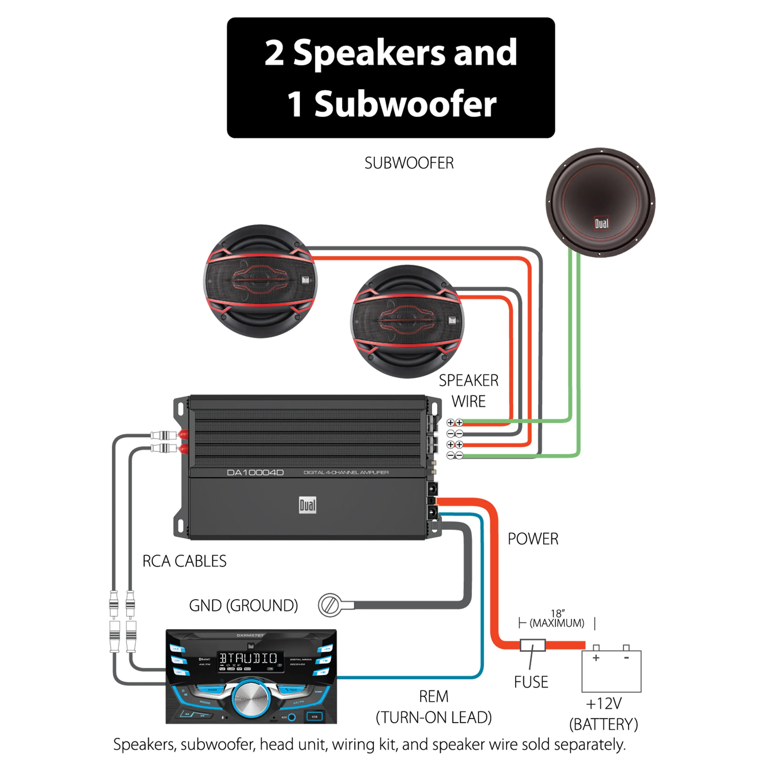 Sarabo Reddet how to connect 4 speakers 