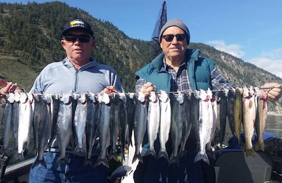 Kokanee Salme Fishing - Eastern Washington — Moon's Guide Service