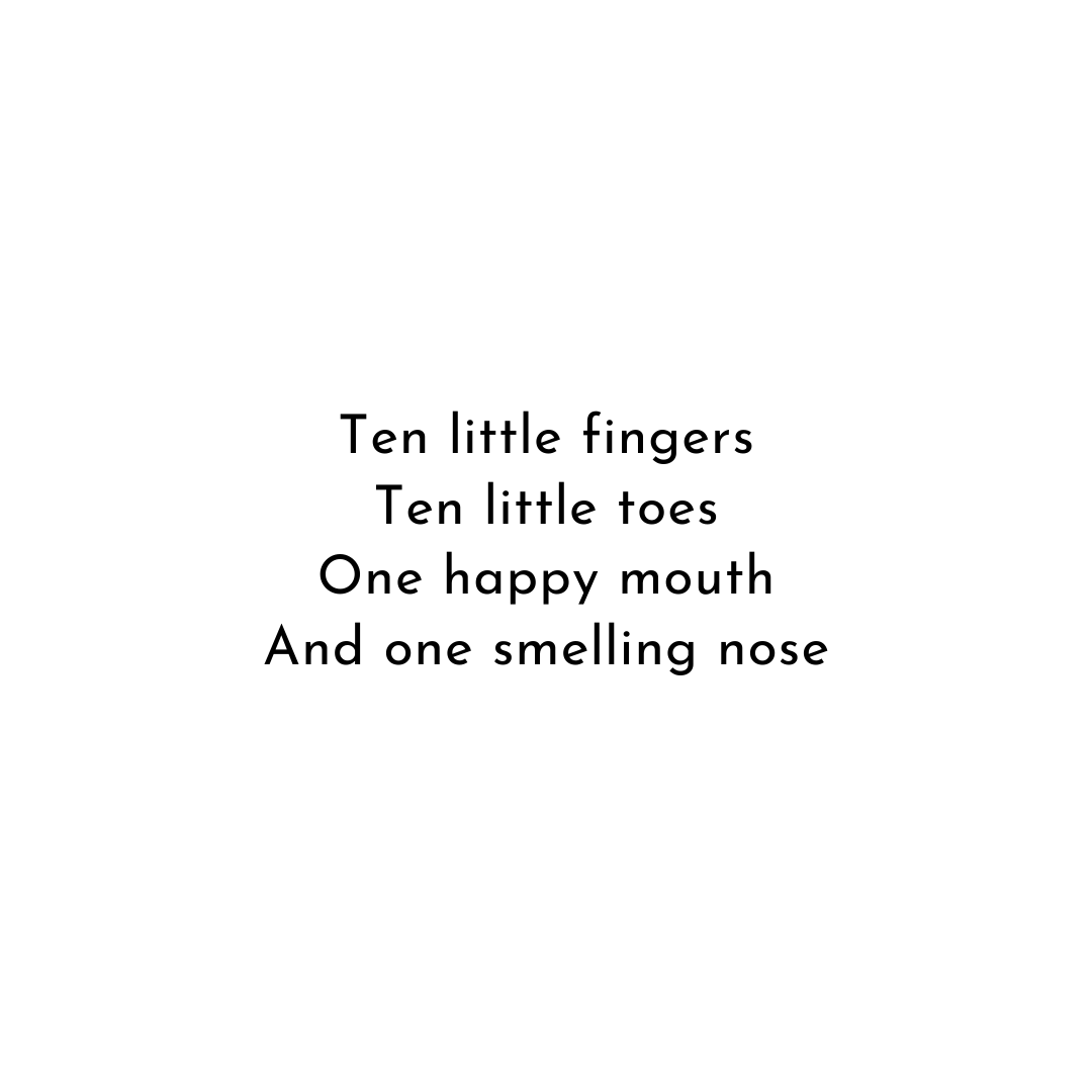 ten little fingers, ten little toes