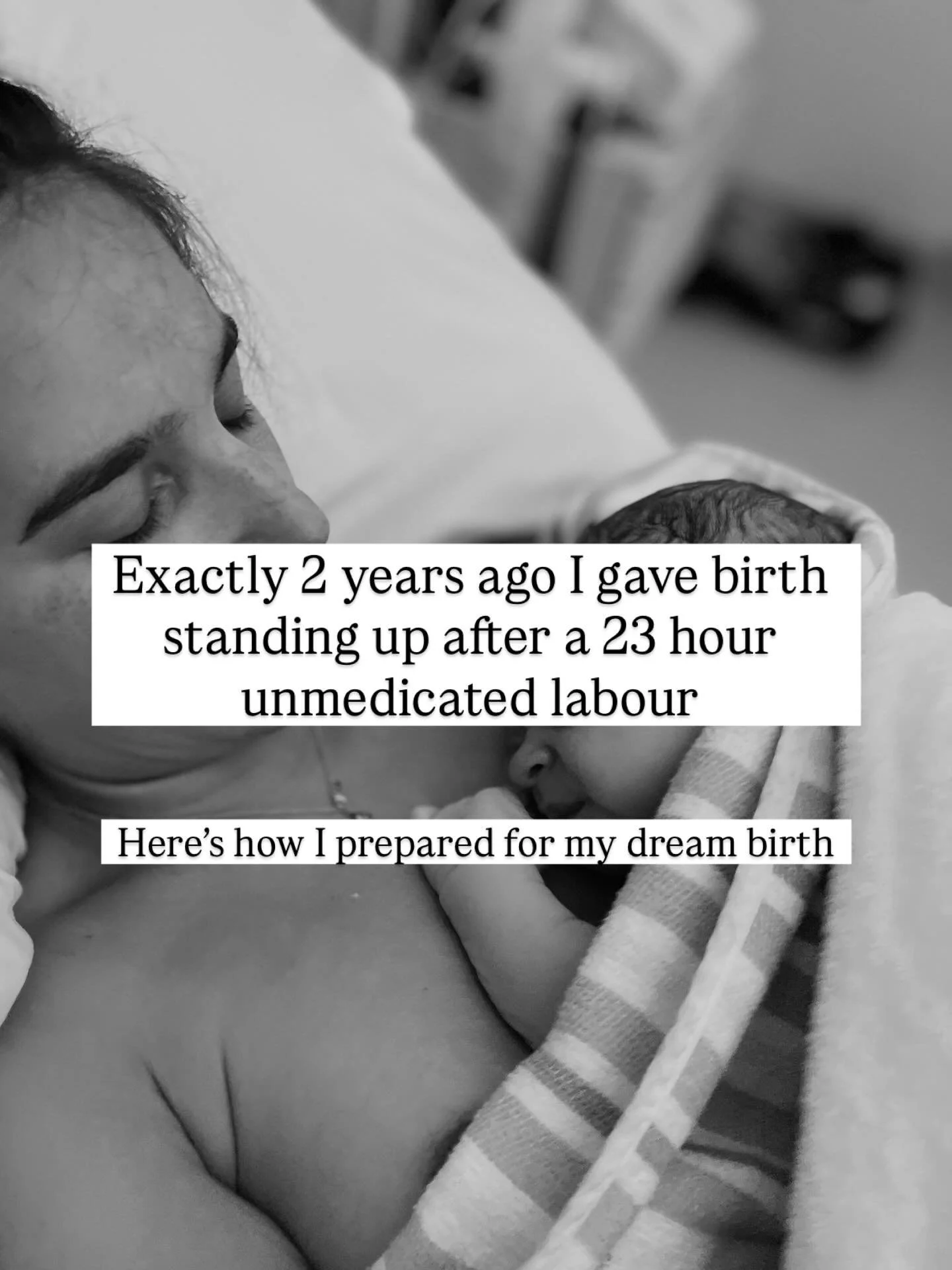 How is my baby boy 2 😢

Here are some birth prep tips to celebrate. 

I am by no means an expert. 

But I&rsquo;m just sharing what helped me have my dream low-intervention second birth (after a very medicalised first birth)

In no perfect order:

▫