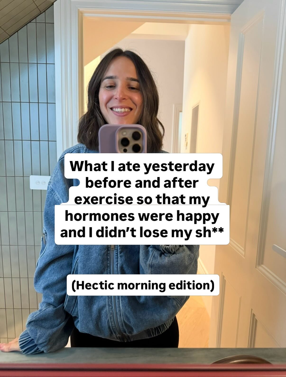 Here&rsquo;s what I eat before and after a workout (and why)

Because before we get started, too many of my clients are smashing their exercise goals but seriously under-eating without realising it 

And they have no idea why they are tired, craving 