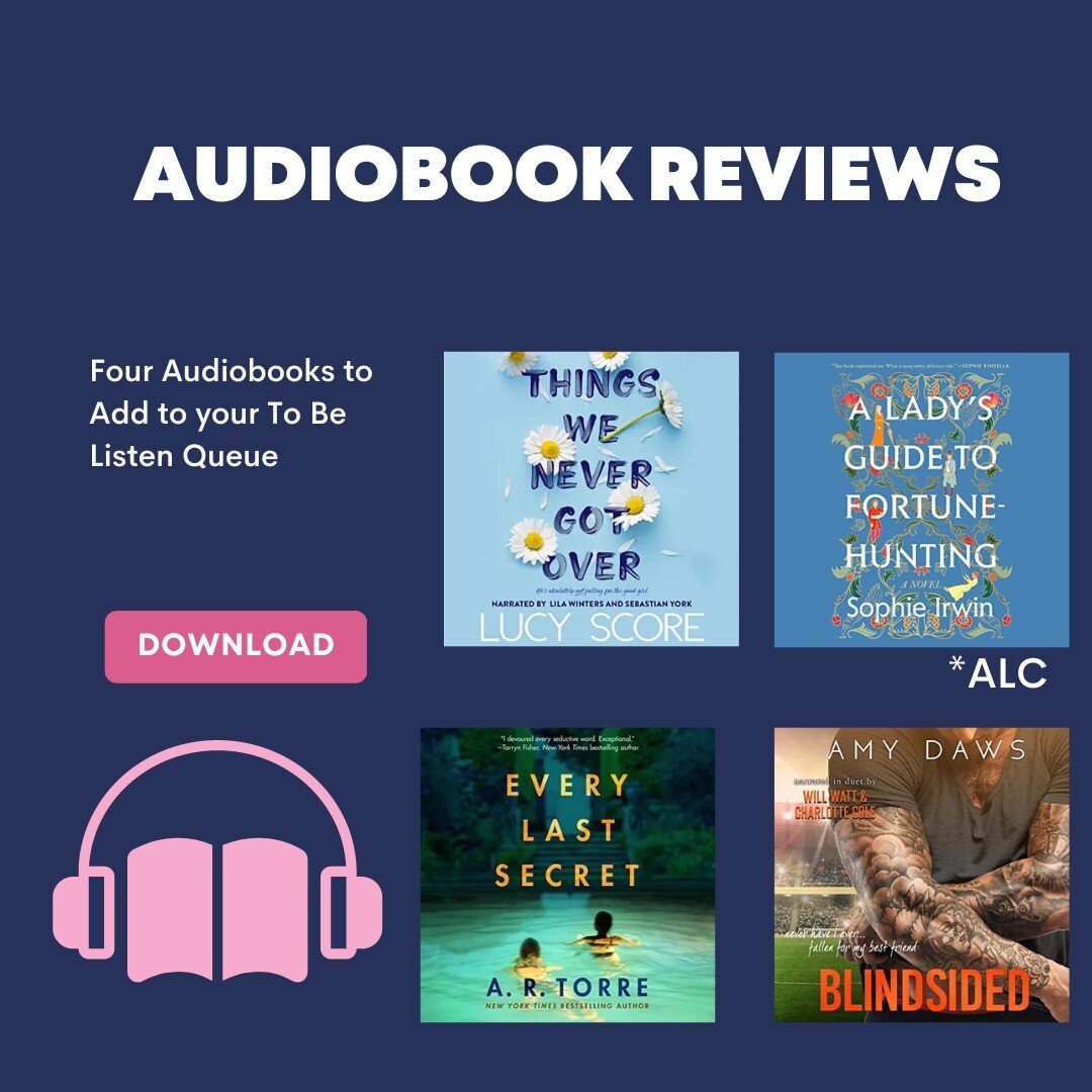 Thank you, @prhaudio, for the gifted copy. The opinions are my own.

Right now, audiobooks are working for me. I started Things We Never Got Over and A Lady's Guide to Fortune Hunting as an ebook but finished them through audio.

Here is a brief revi