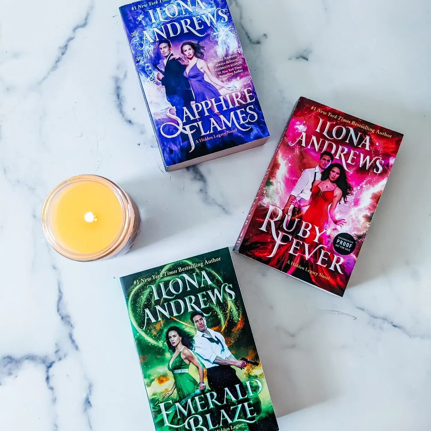 Thank you @avonbooks for the gifted copies!

Early this summer I was on a bad reading slump. I kept trying new books to read and nothing was sticking. 

On a whim, I picked Emerald Blaze and it was just what I needed. 

I love the world that Ilona An
