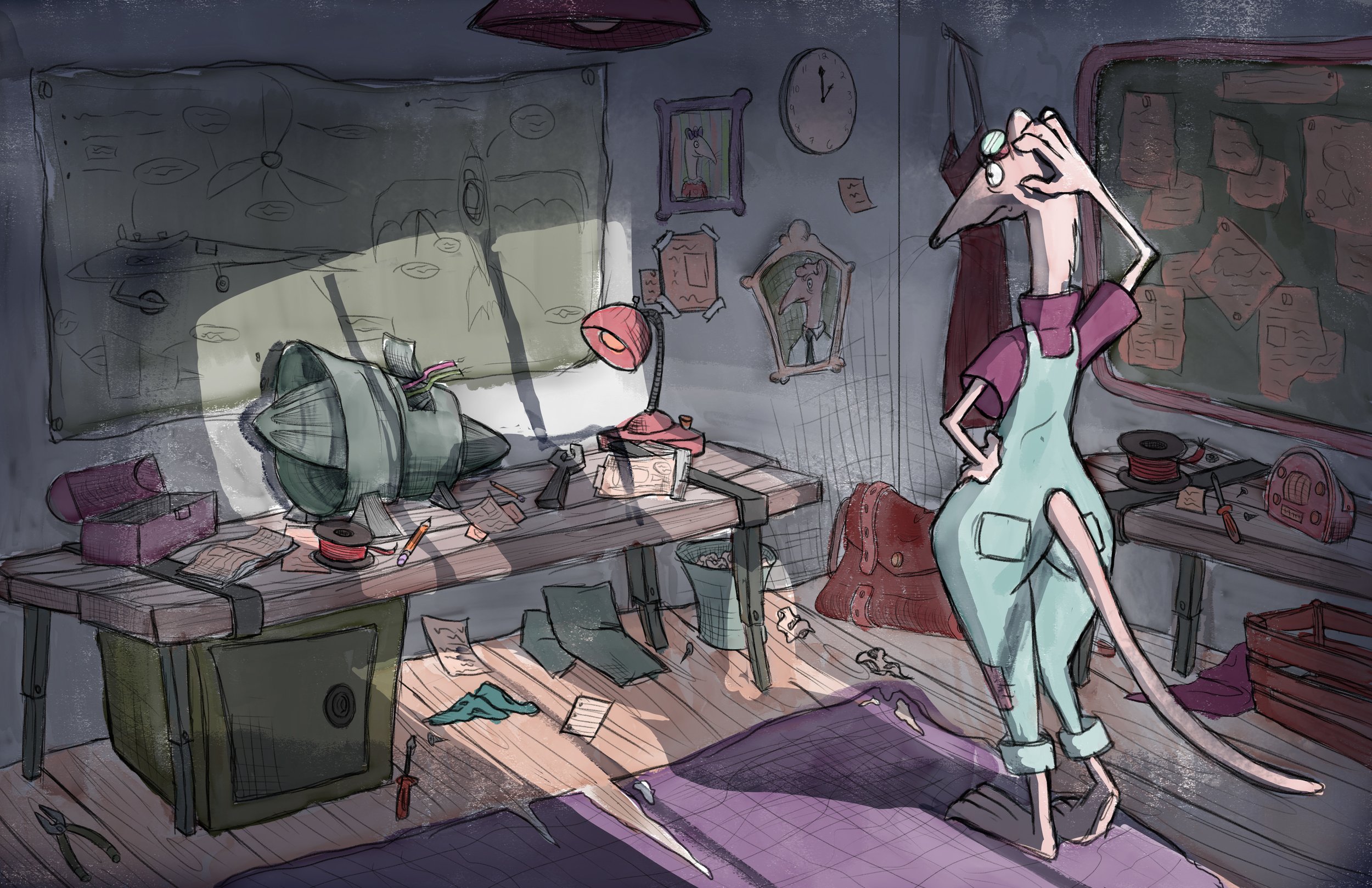 European Visual Development Style Workshop, Photoshop