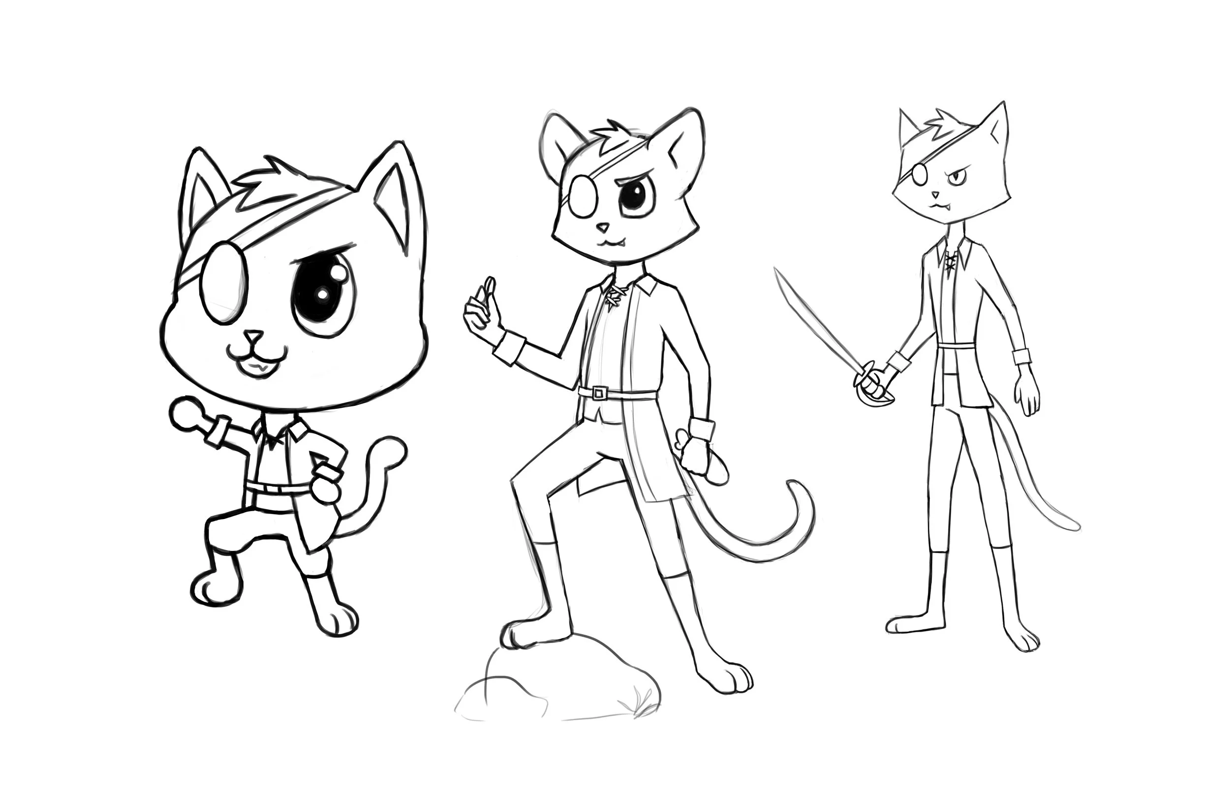 Same Character, different styles