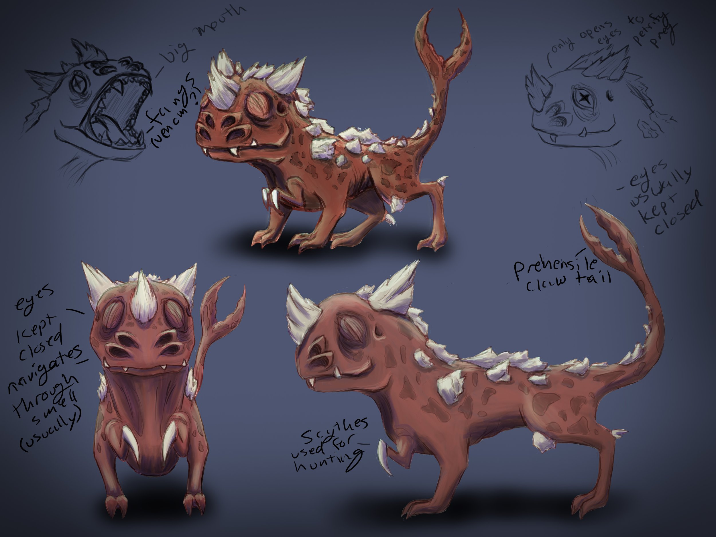 Alien Creature, Photoshop
