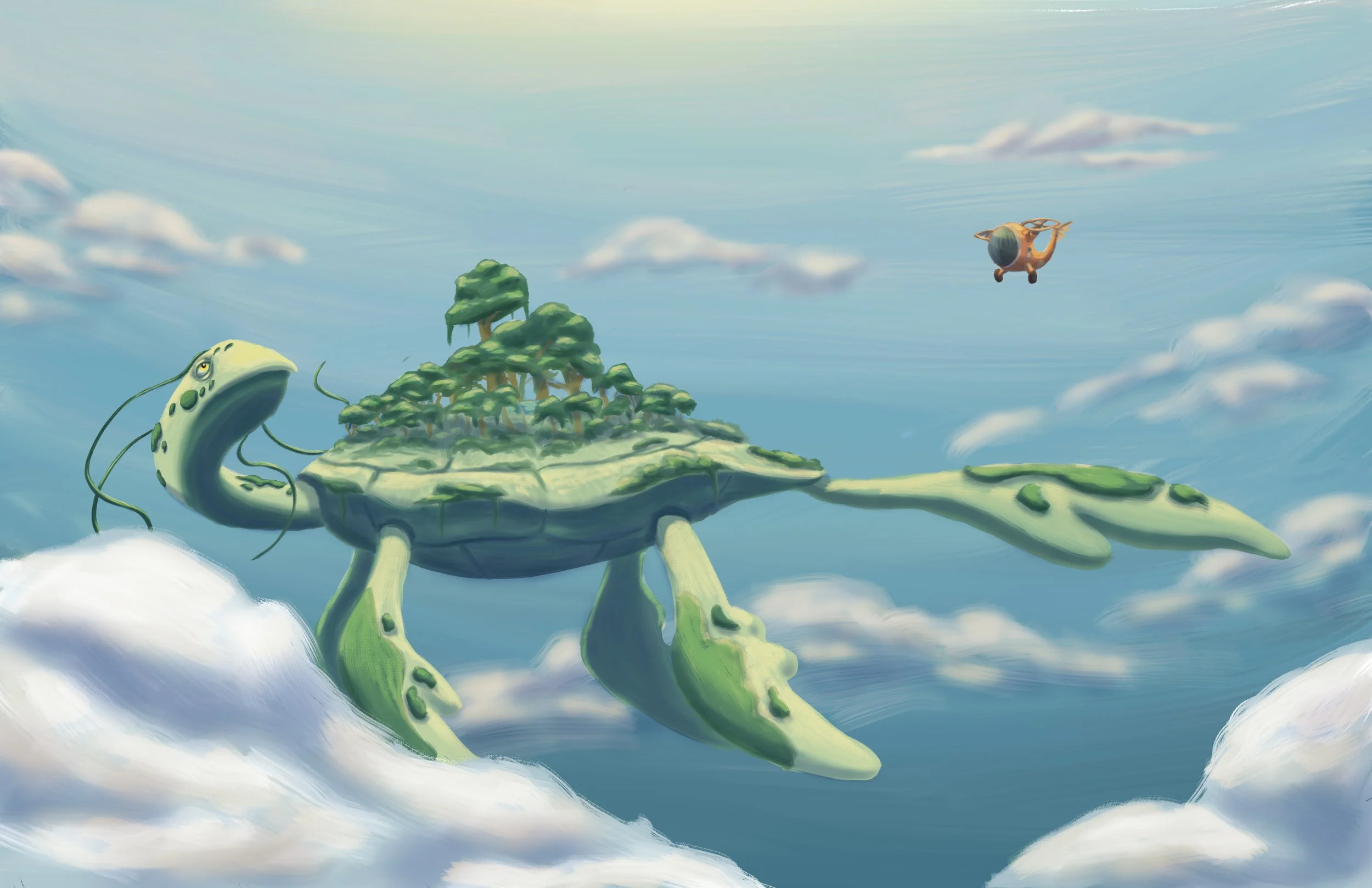 Flying Turtle Arrival