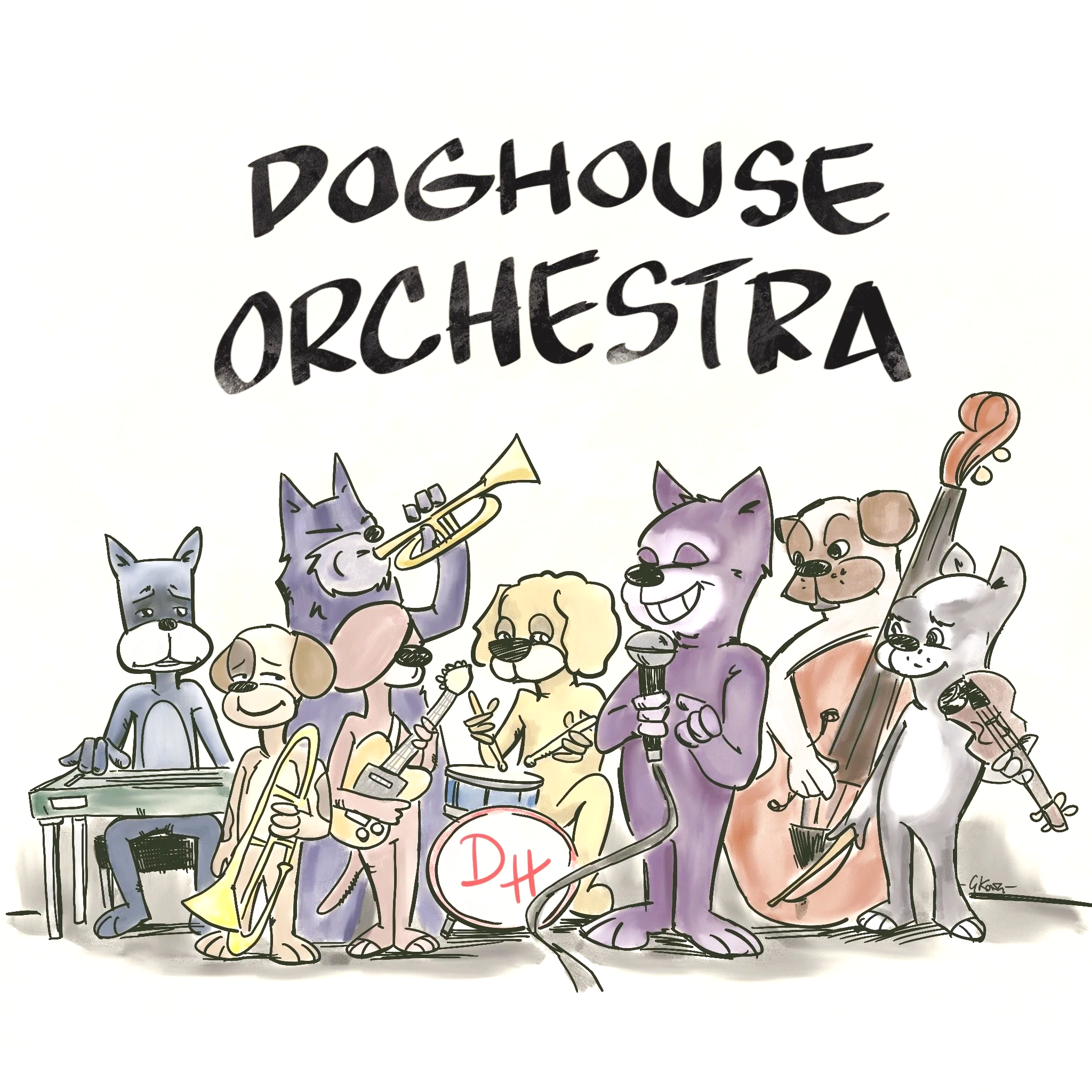 Doghouse_AnimalPortrait-Illustration-Gabe-Kong