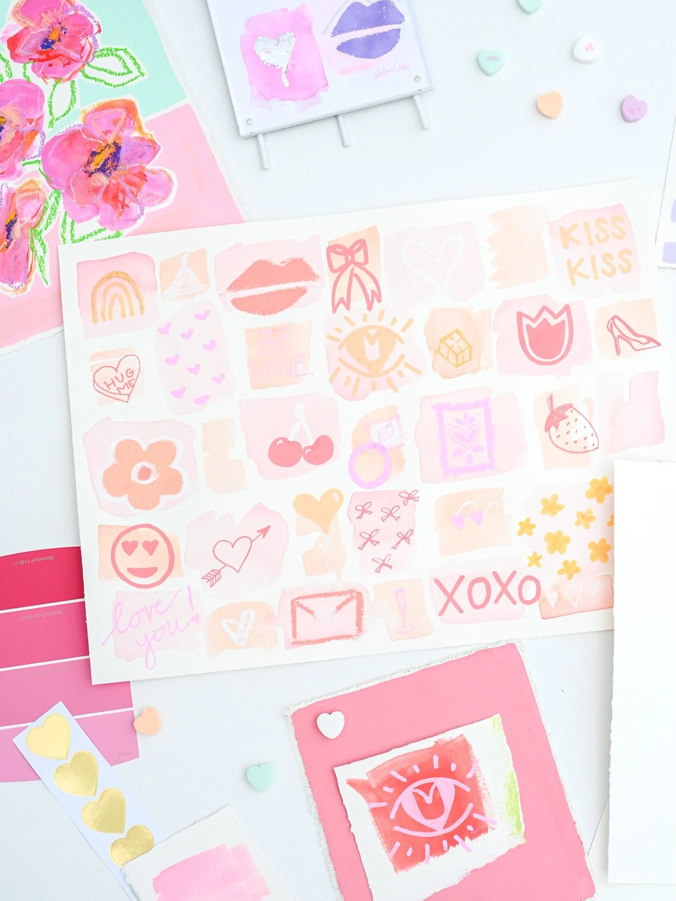 art can make the perfect gift for 💗 day!  what says love more than gifting/receiving a piece that is personal, full of joy and makes you smile!?!

lots of joy available on my website, @thecollectivedallas @wellandwonder 

#valentinesdaygifts #whatto