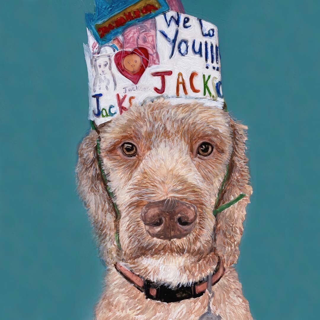 Jackson Agna Marantz
5 years old (as of 2/2/23)
Labradoodle
Jackson loves being a therapy dog at Jackson St School, chasing balls and sticks, and sleeping on our couch.
Jackson knows lots of tricks- sit, give a paw, hug by putting his front legs on y