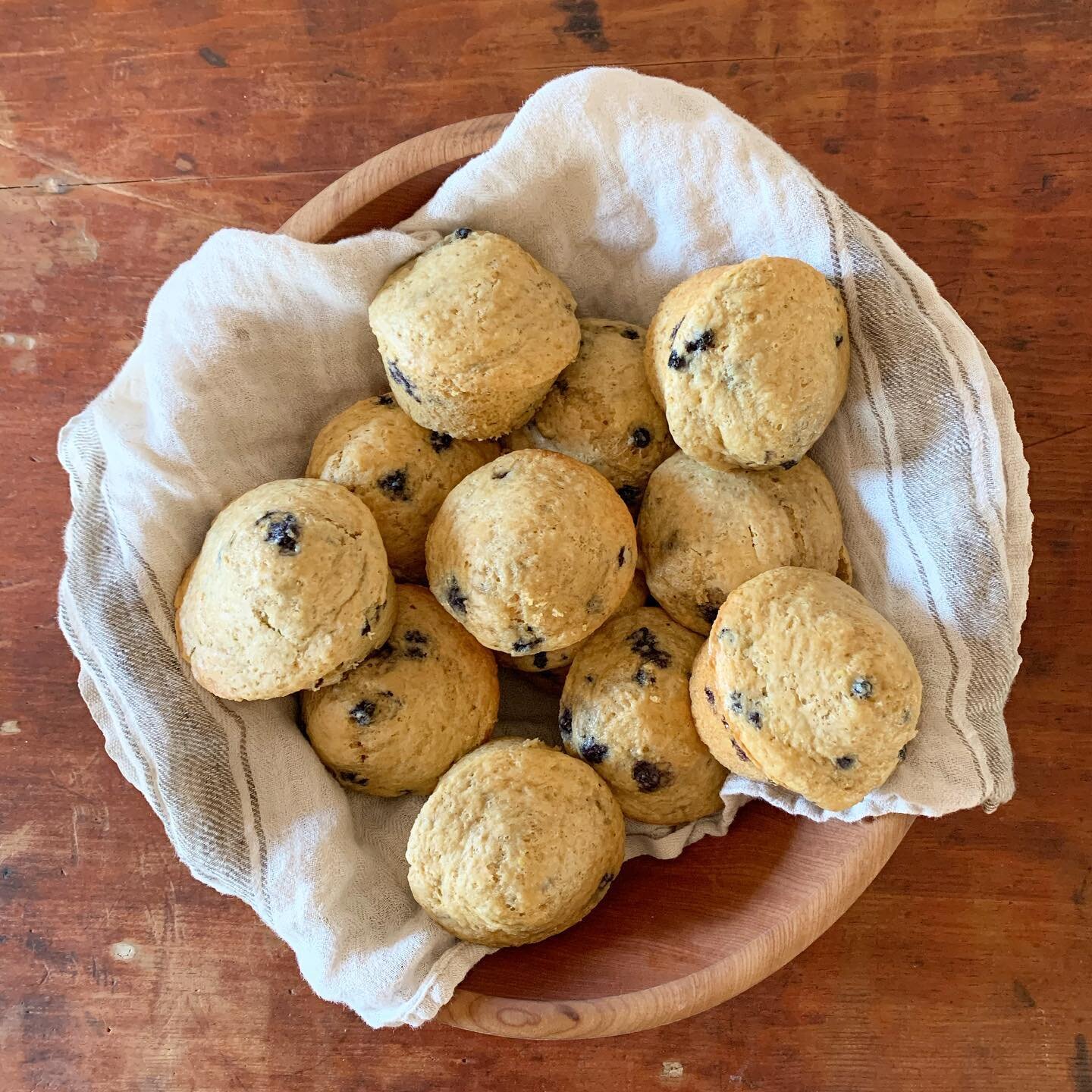 Muffin stuff&mdash; I bake a lot of muffins. Because they are an easy grab n&rsquo; go breakfast, and because they help fill the kids&rsquo; lunches. I like to sneak in ground flax and hemp seeds and other such nutritional boosts.  My current favorit