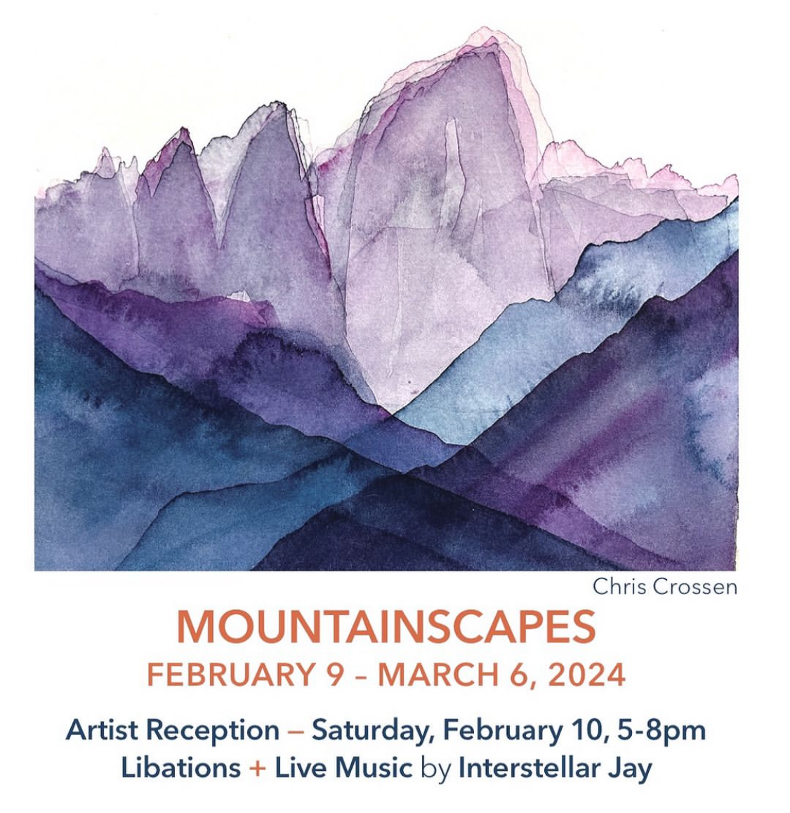 Mountainscapes Artist Reception