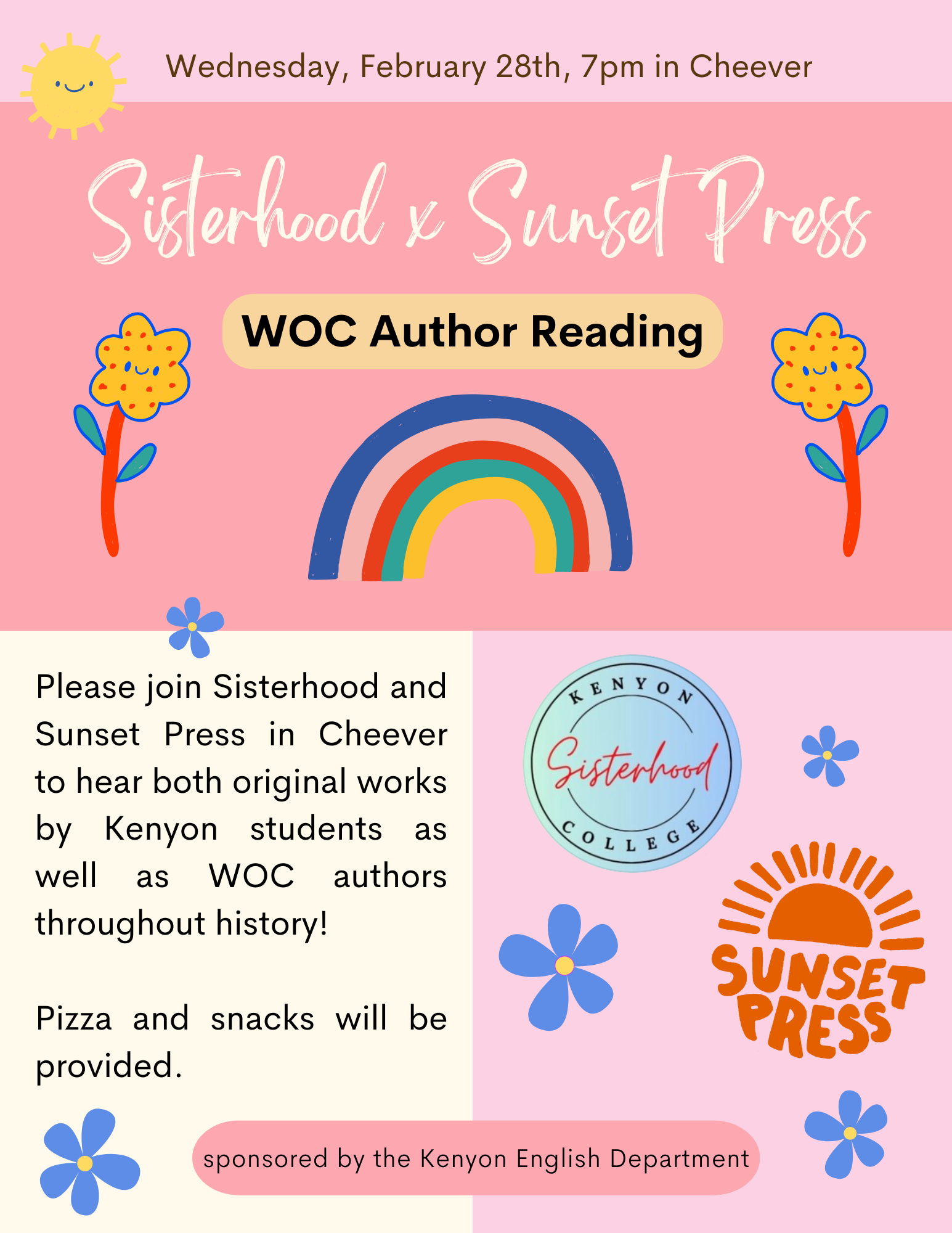 WOC Author Reading | Sisterhood x Sunset