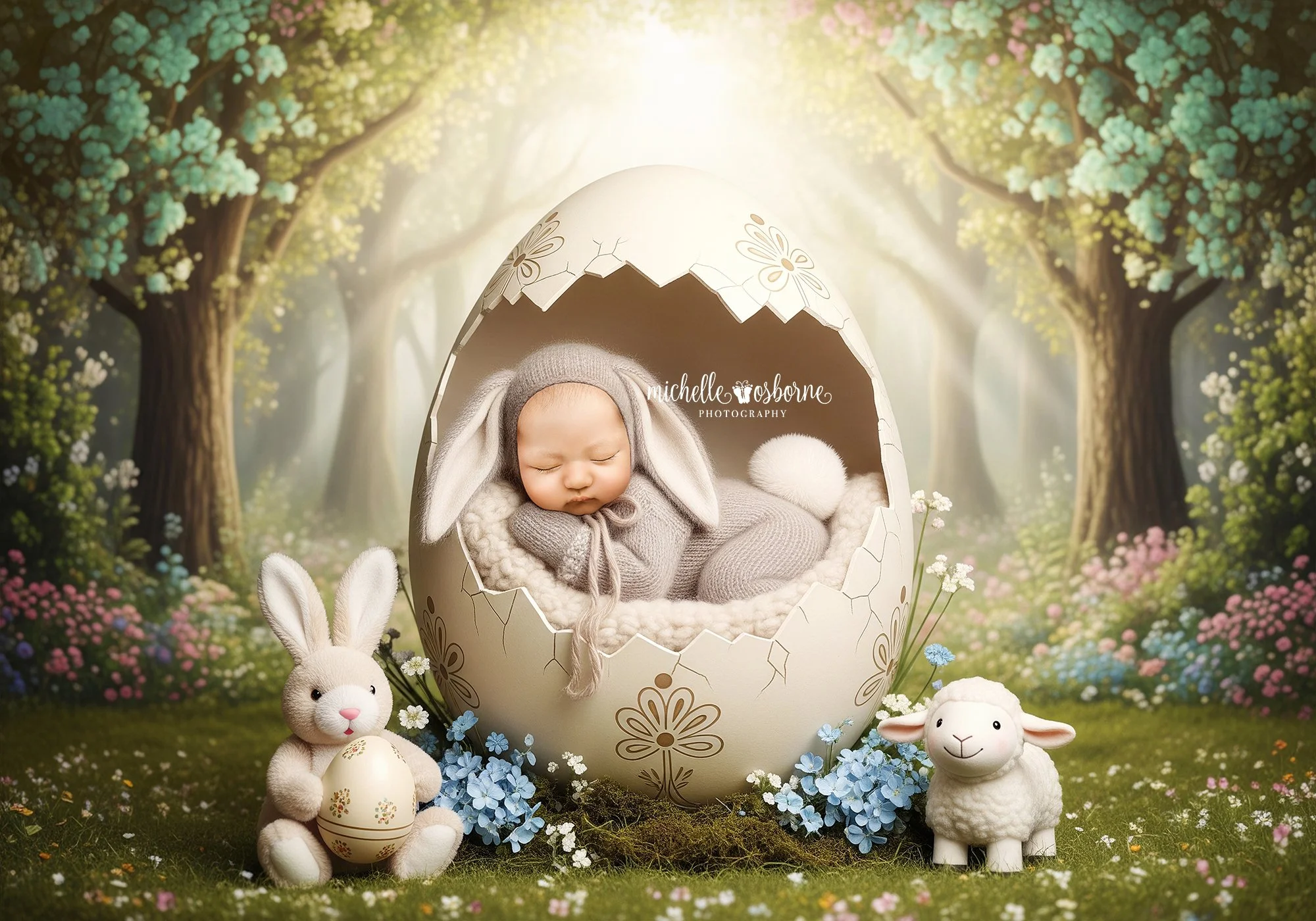 Soft as a whisper, sweet as spring sunshine - this little bunny is celebrating their very first Easter. 🐰🌸

There's a special kind of magic in the air those first few weeks at home with your new baby...tiny fingers, tiny toes, sleepy smiles. The qu