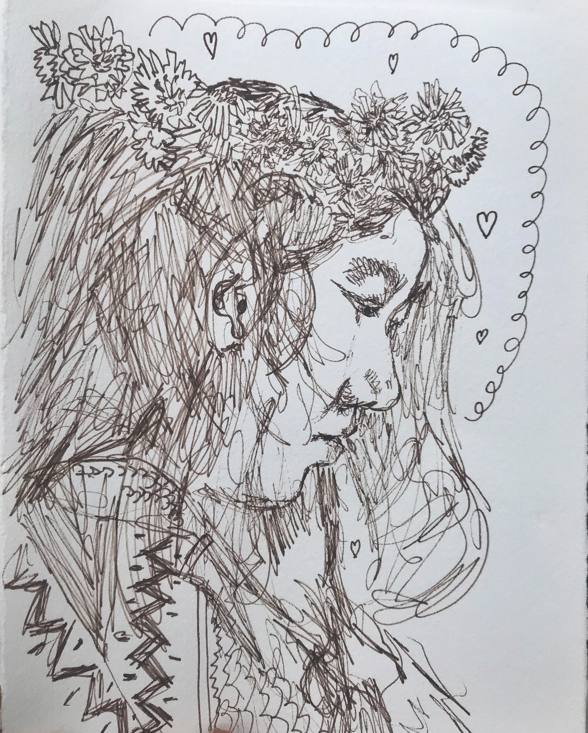 Sam | Northfield | pencil | 2023