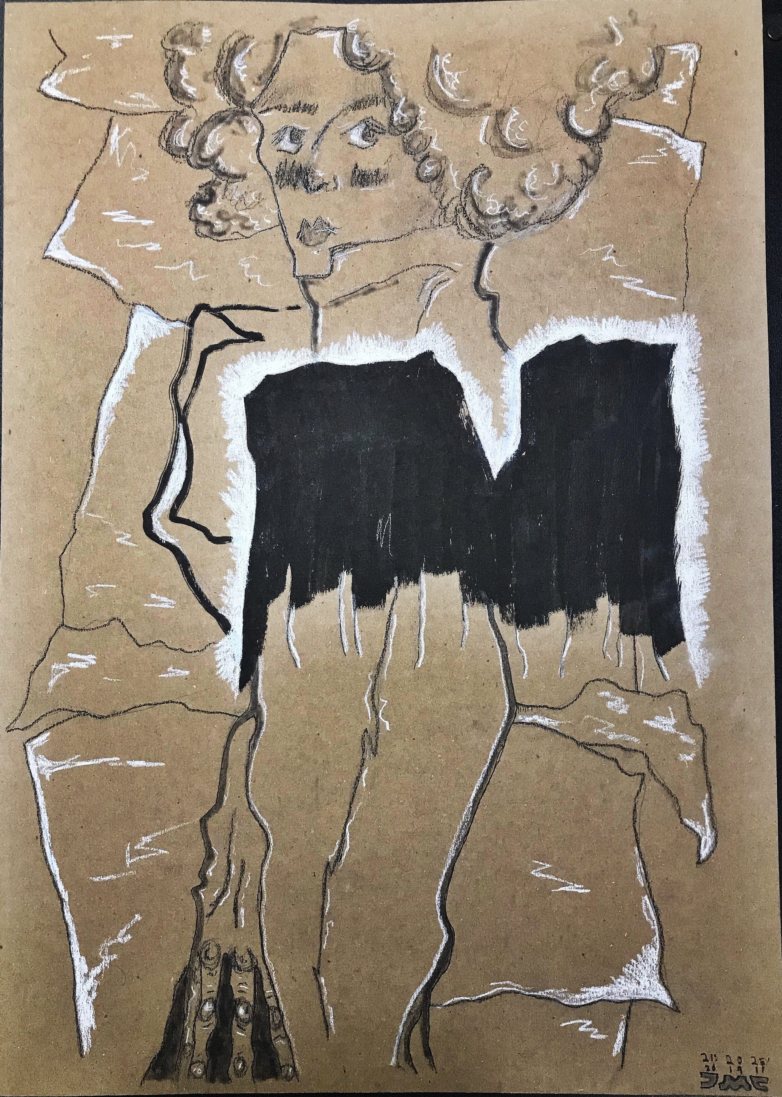 Angel | pencil and ink | 2017