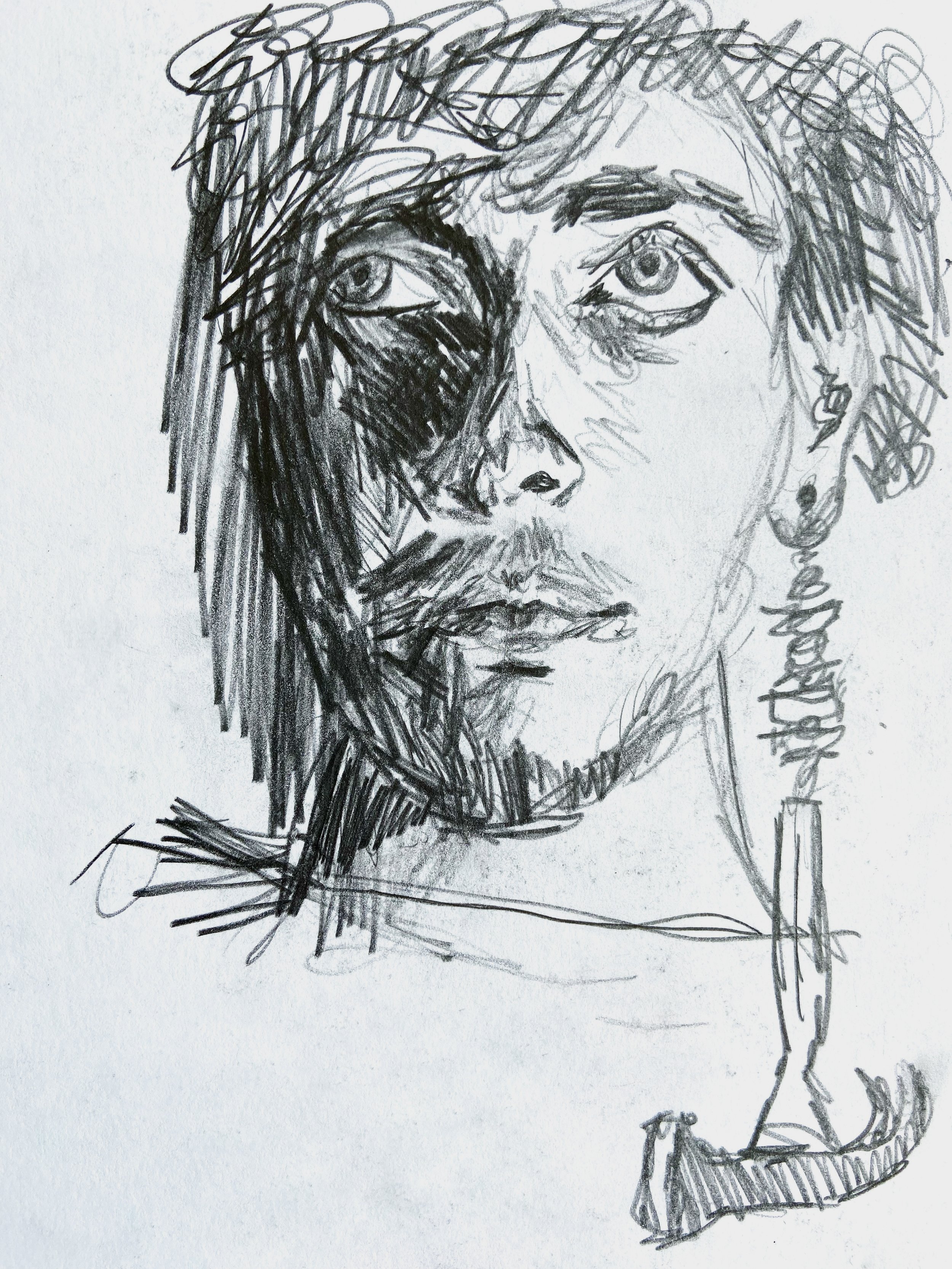 Self portrait | Australia | pencil | 2023