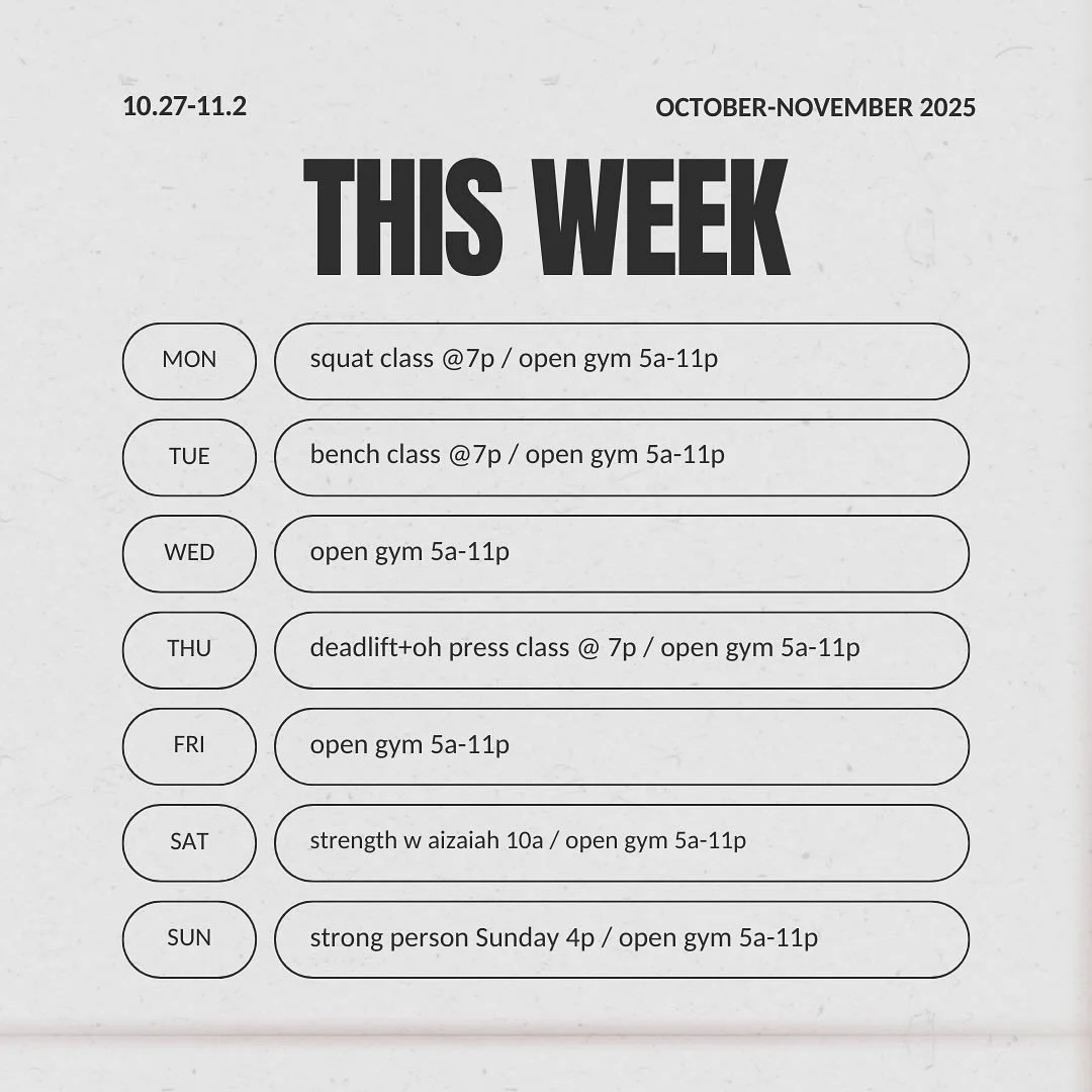 How will you move this week?