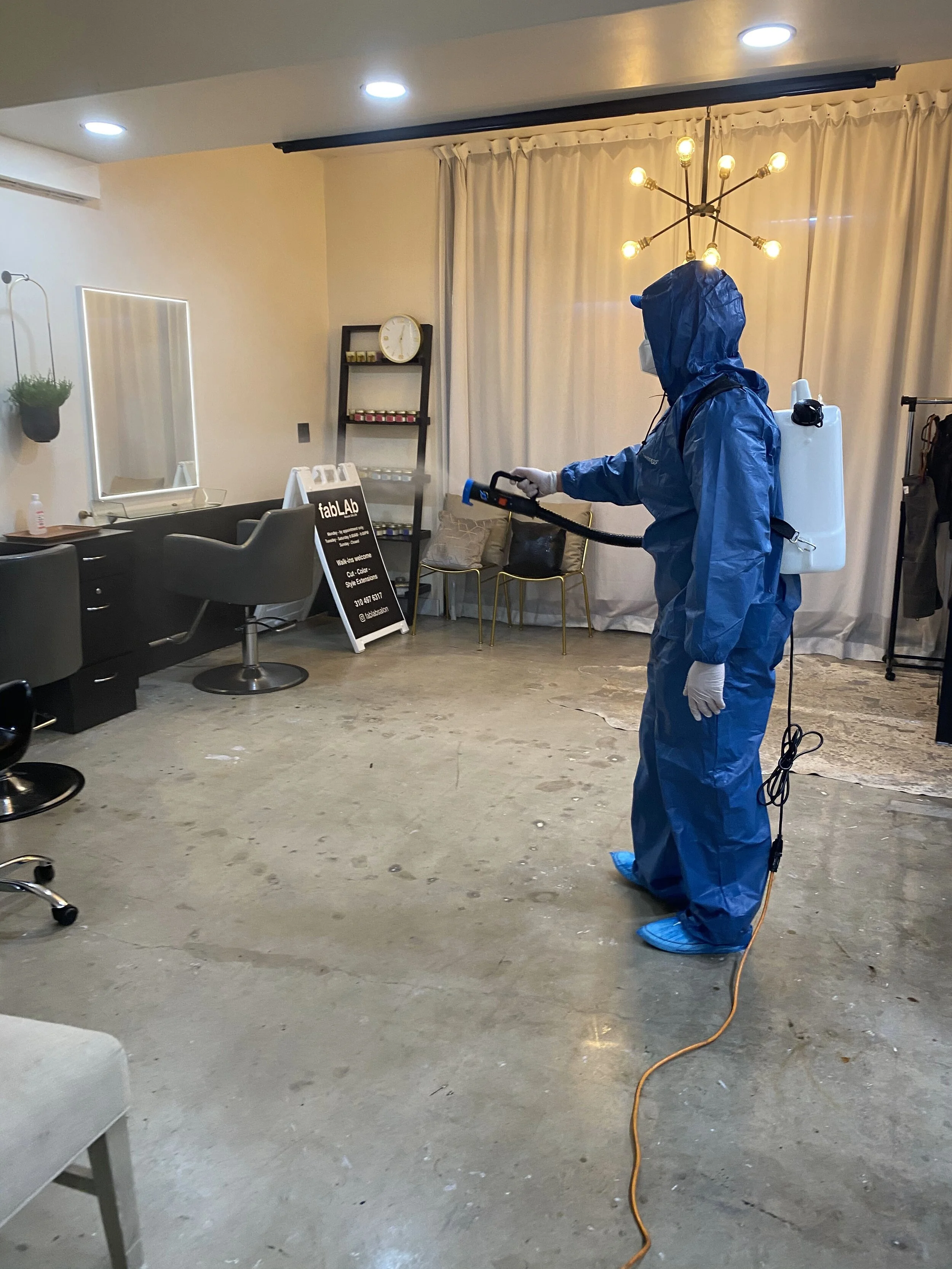 Electrostatic Disinfection 