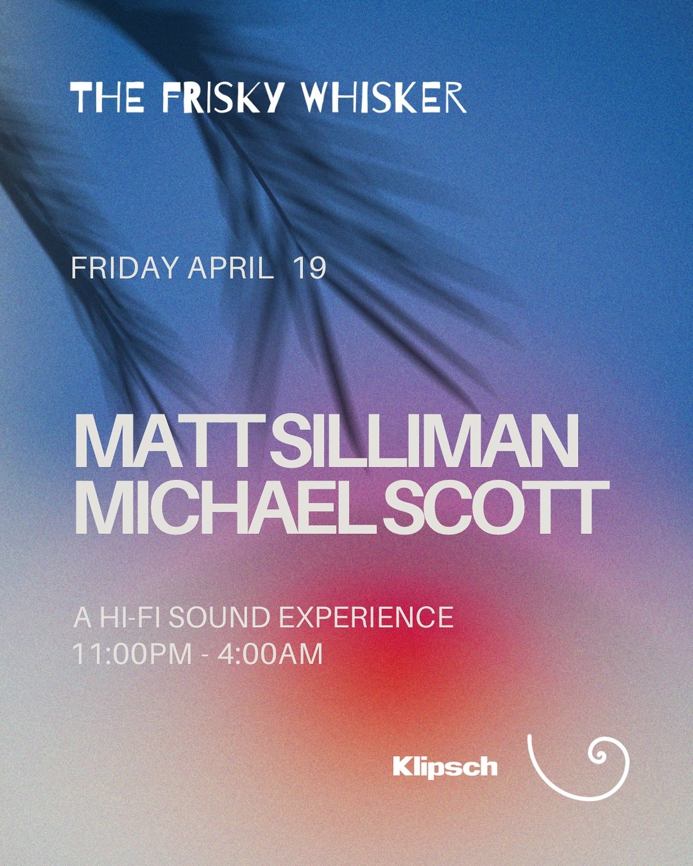 Friday night in the Sound Gallery 👀

We welcome Atlanta legends @mattsilliman_dj &amp; Micheal Scott of @peopleofearth_music, for an all night music extravaganza. 
They&rsquo;ll be bringing the deep, soulful and sultry house music for your body, min