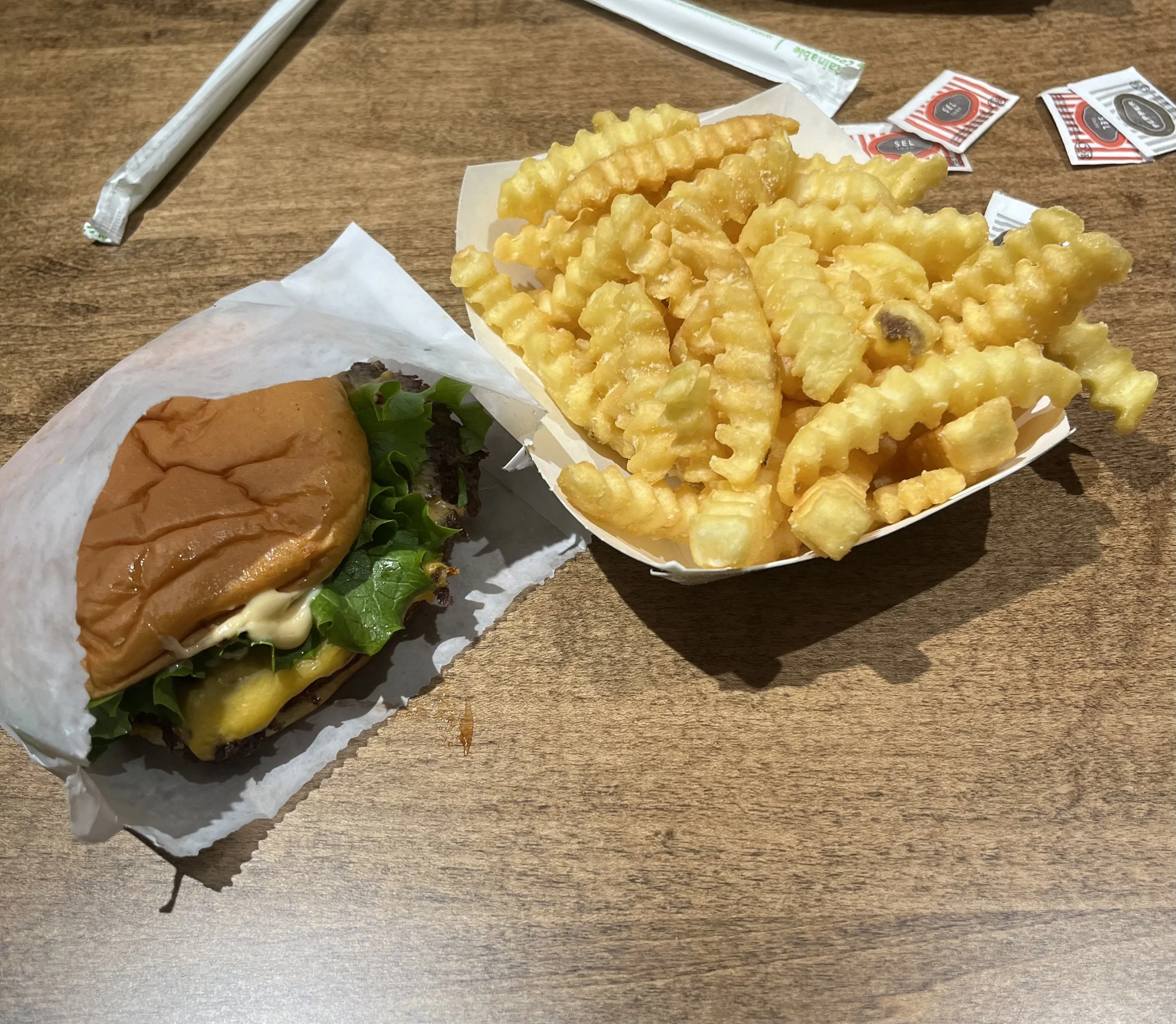 And Just Like That - A Visit to Shake Shack