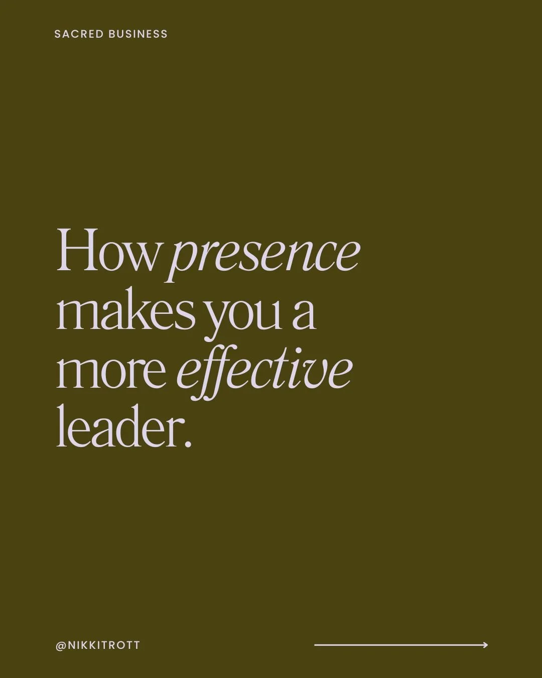 &lsquo;I need to get successful first, then I can work on trying to be present later!&rsquo;

This is the belief I once had myself, and that so many founders and CEOs I work with hold.

A deep resistance to being present. Because presence seems to be