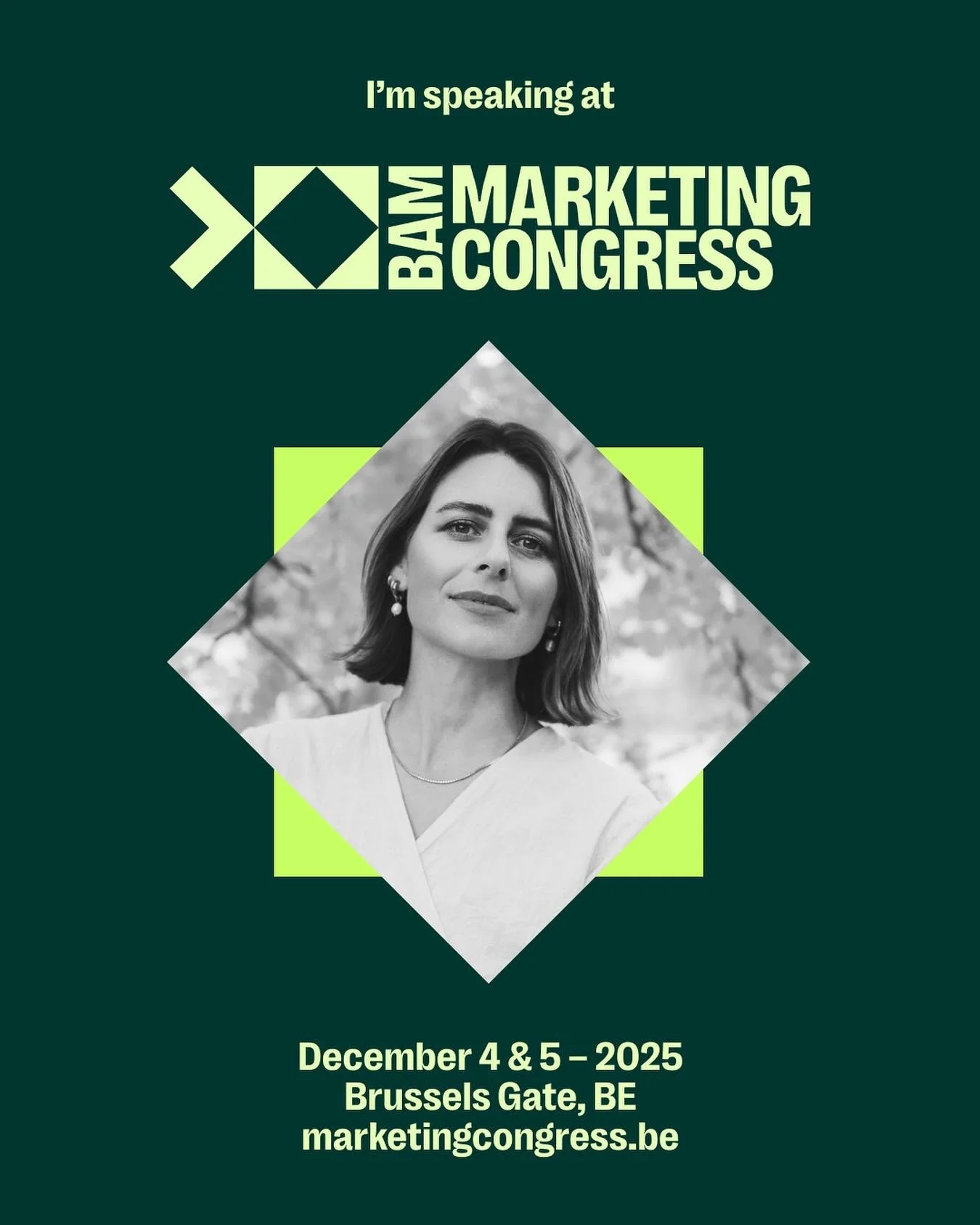 Tomorrow I&rsquo;ll be giving a keynote at @bammarketingcongress in Brussels. I&rsquo;ll be talking about Sacred Business, why the future of marketing is meaning, why the future of brands are movements, and how each of the 9 principles of the Sacred 