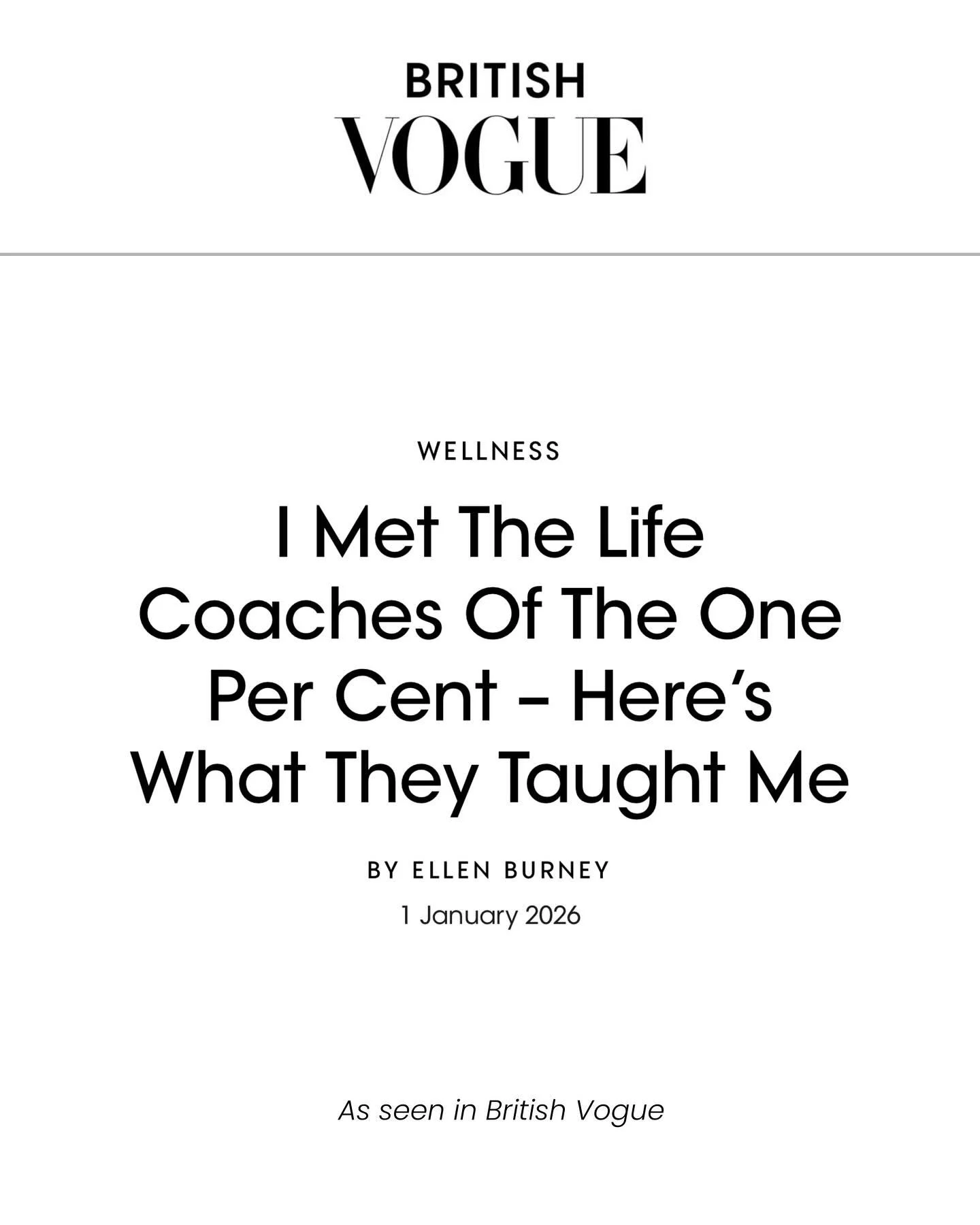 I loved speaking with @britishvogue about what it really means to make decisions with your body - not your fear, conditioning or overthinking.

When we learn to listen to our body, clarity emerges.
Direction becomes obvious.
Work becomes aligned.
Our