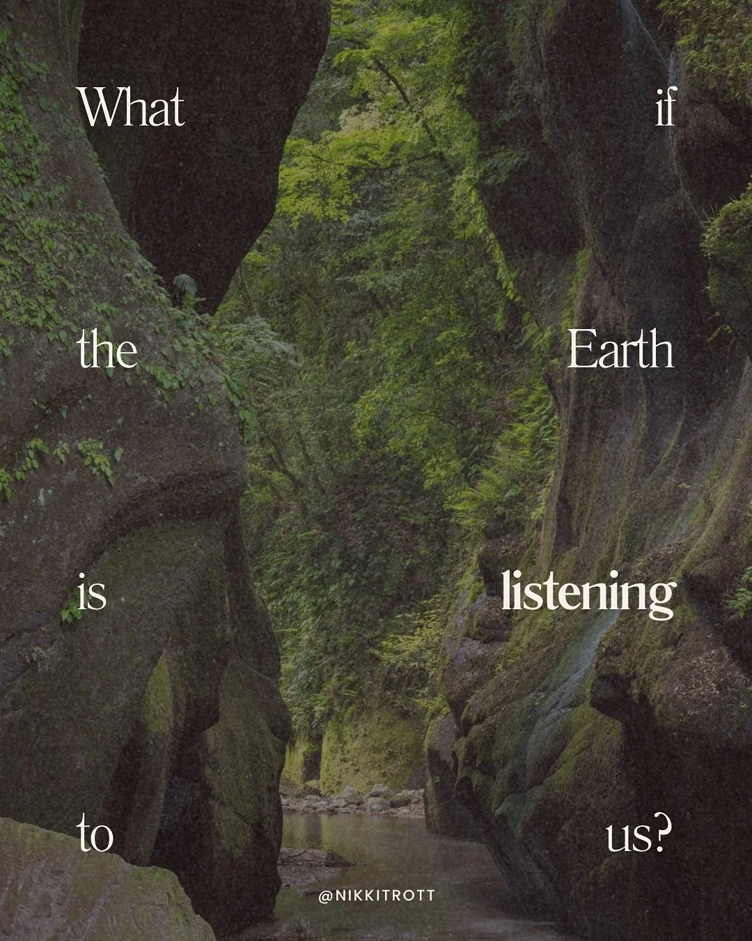 What stayed with me from the Oxford Real Farming Conference last week:

👂The Earth hears our inner world.

John Young spoke about how the Earth is listening to us - constantly receiving the signals we broadcast - fear, urgency, collapse, separation.