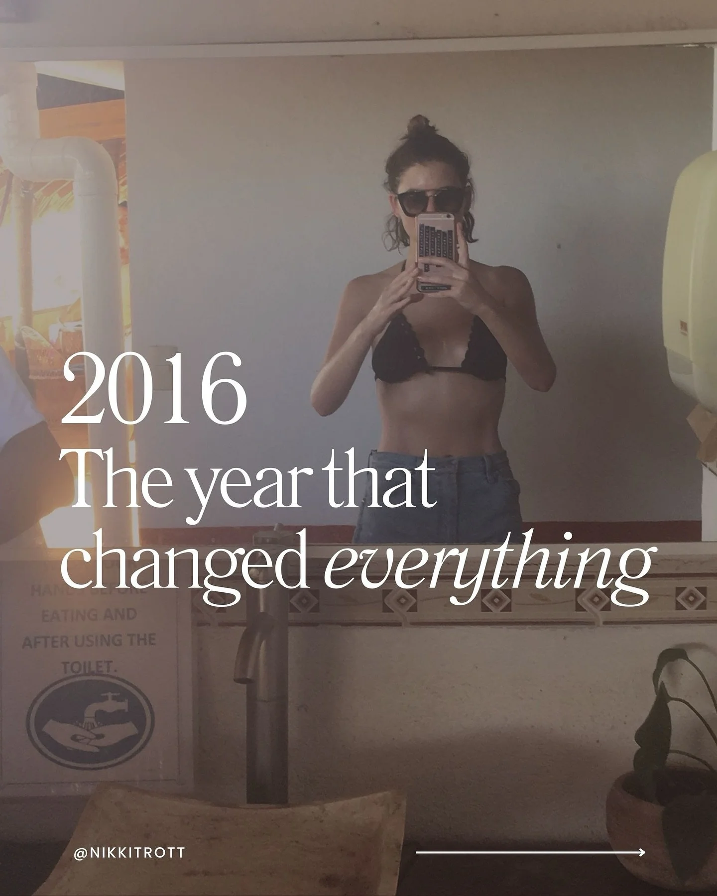 Apparently 2026 is the new 2016. Let&rsquo;s do this trend! So much fun to look back 10 years on the year that changed everything.

- The last time I had a boss - @emmagrede had a year that changed everything too and became a mogul in LA!
- Left my c