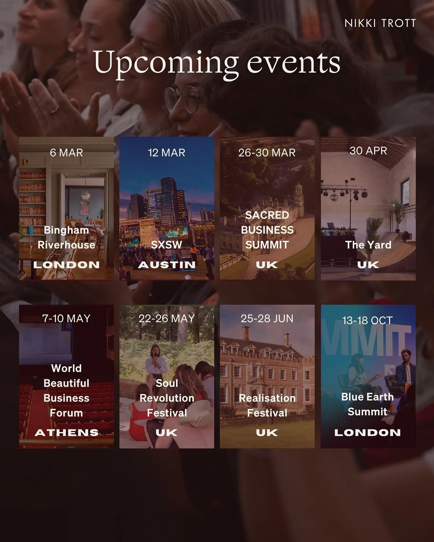 I can&rsquo;t believe I get to do this and call it work!! My favourite thing about being a professional speaker is all the amazing people I meet along the way. For me it&rsquo;s incredible fun to go to and speak at all these brilliant events - just b