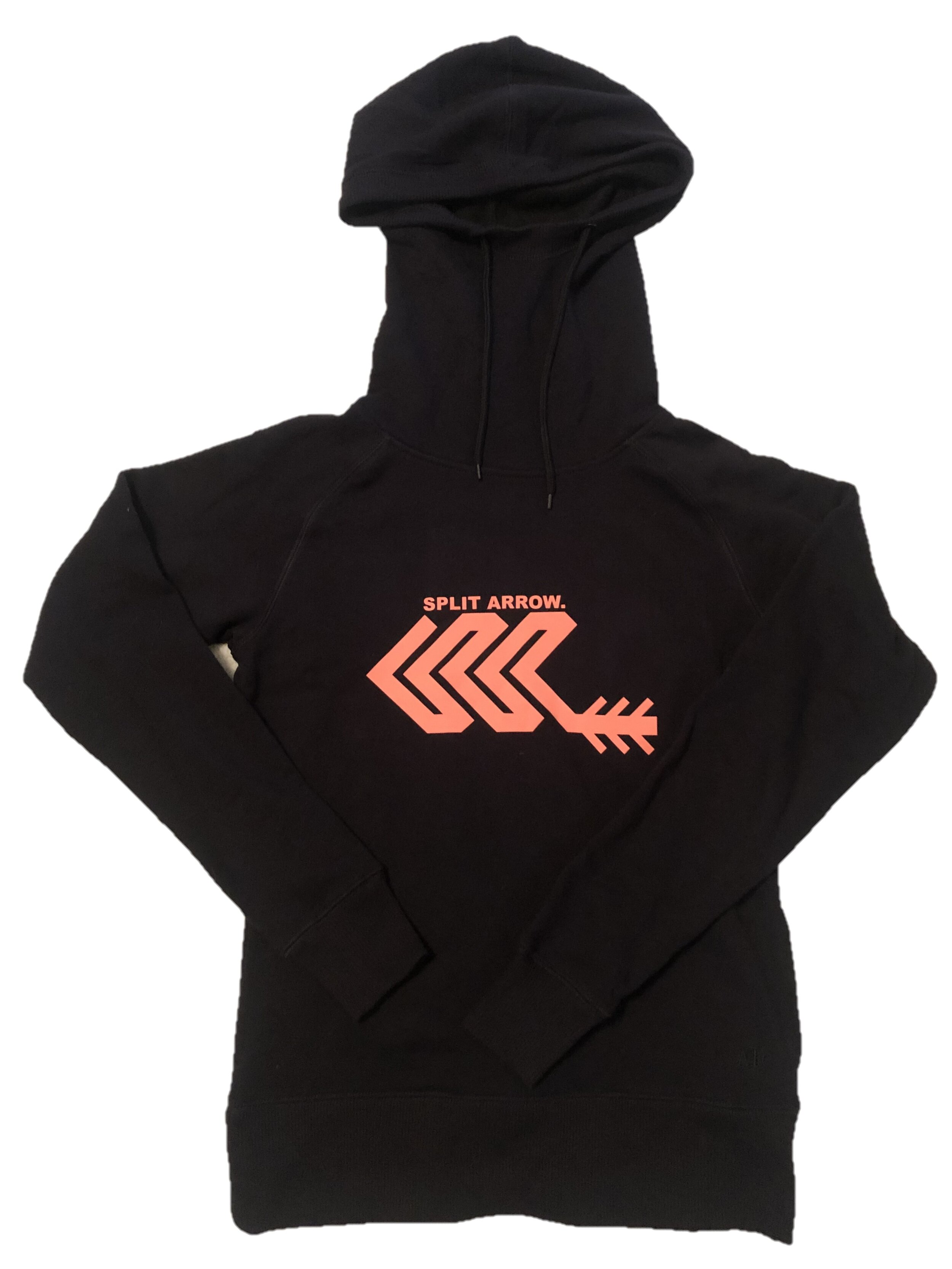 Cowl Neck - Black with Coral.jpg