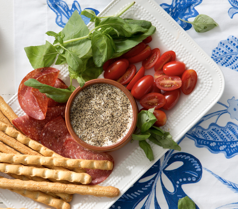 Goats Cheese & Black Truffle Platter — Chris' Foods