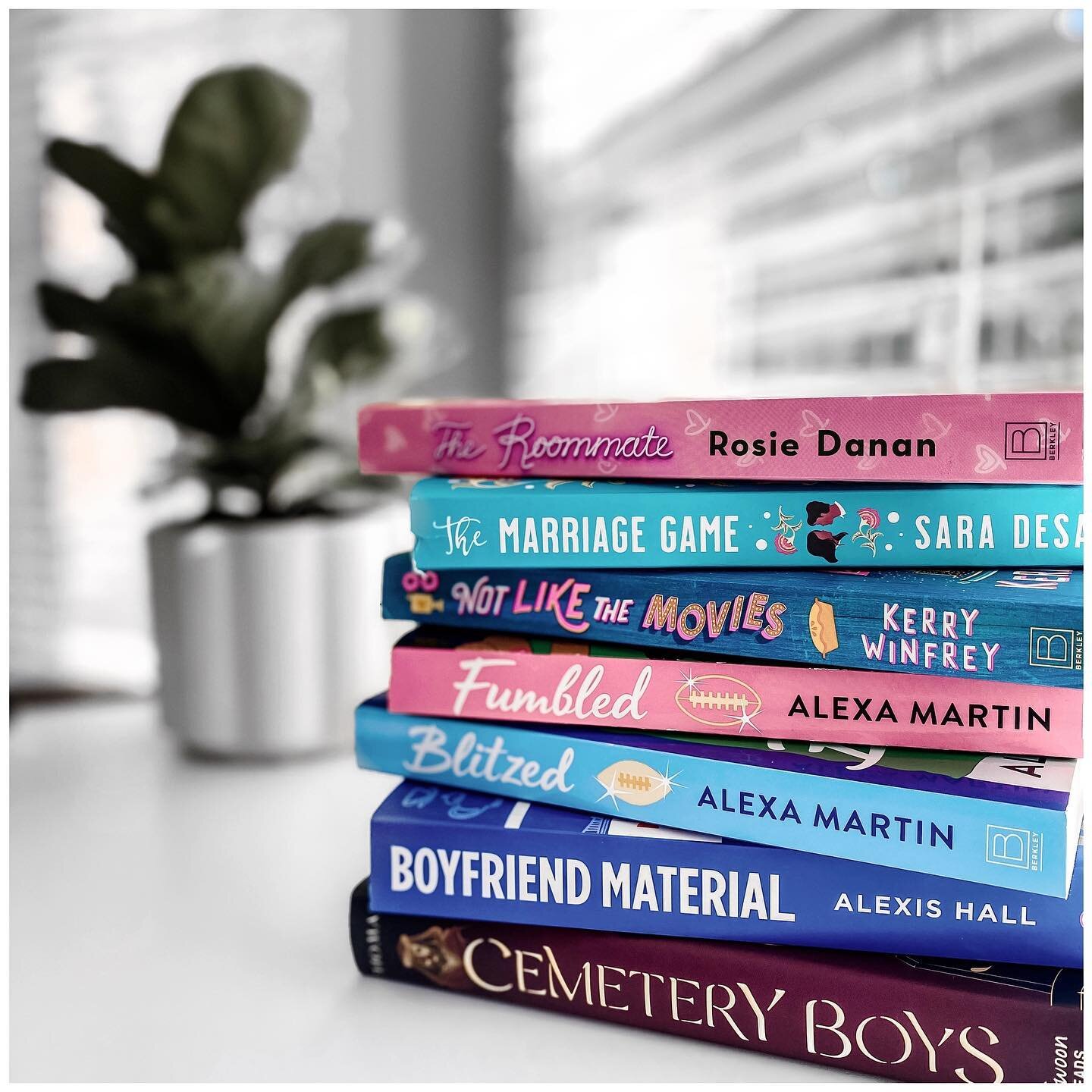 a little book haul ✨

Stopped by the bookstore a few days ago to finally pick up CEMETERY BOYS and some other books just happened to fall into my hands. Not my fault at all. 

Books I&rsquo;m the most excited about: the rest of Alexa Martin&rsquo;s P