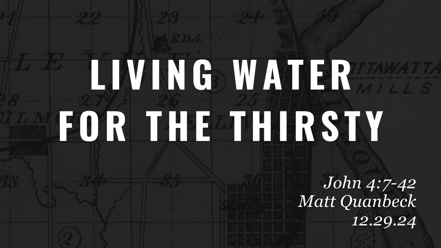 Living Water for the Thirsty episode artwork