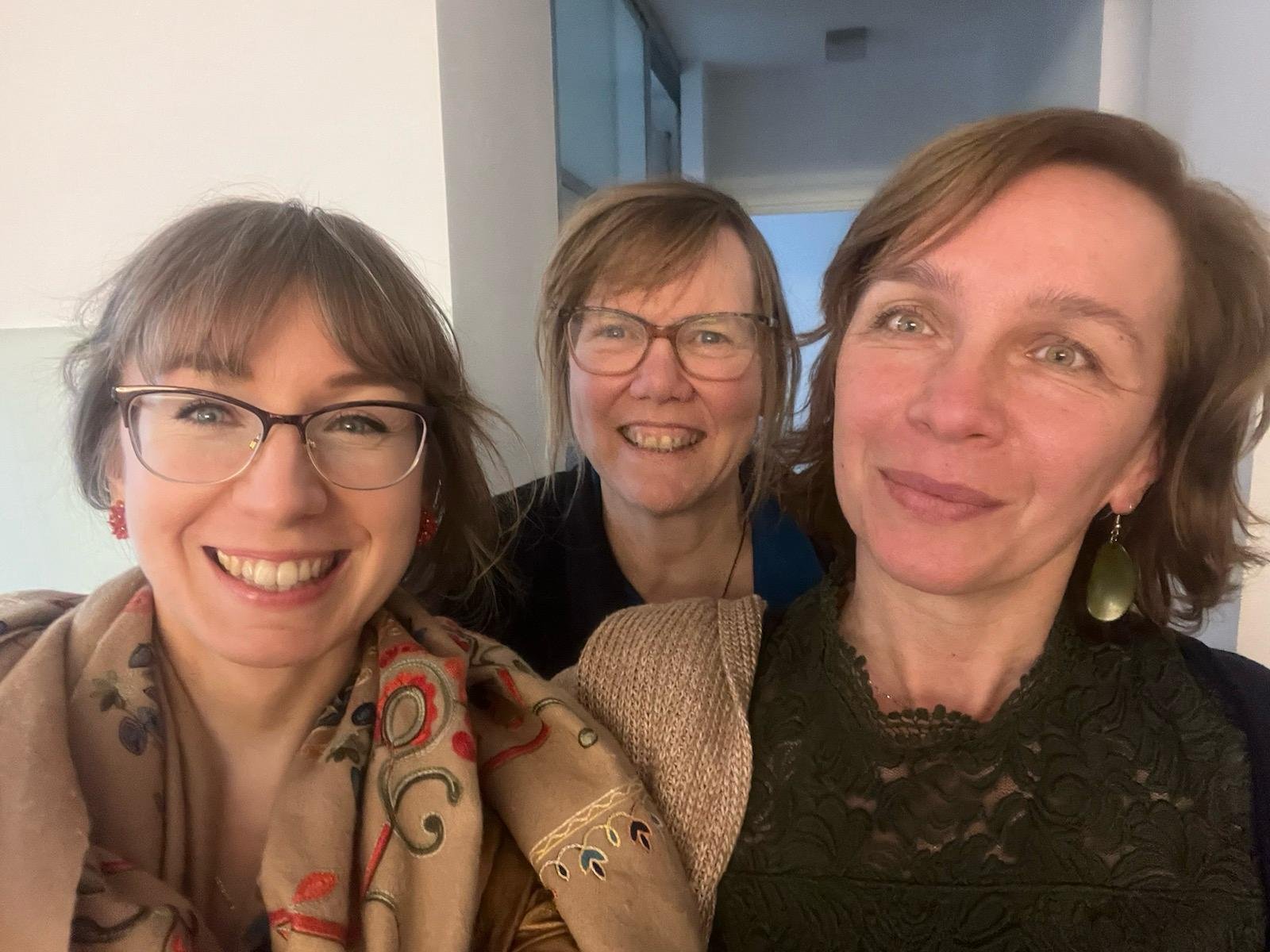 Joanna, Urška and myself