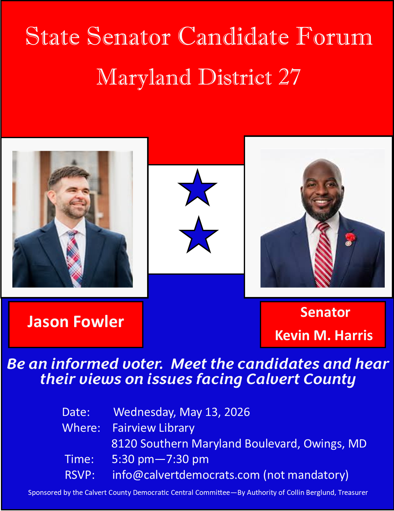 District 27 Senatorial Forum