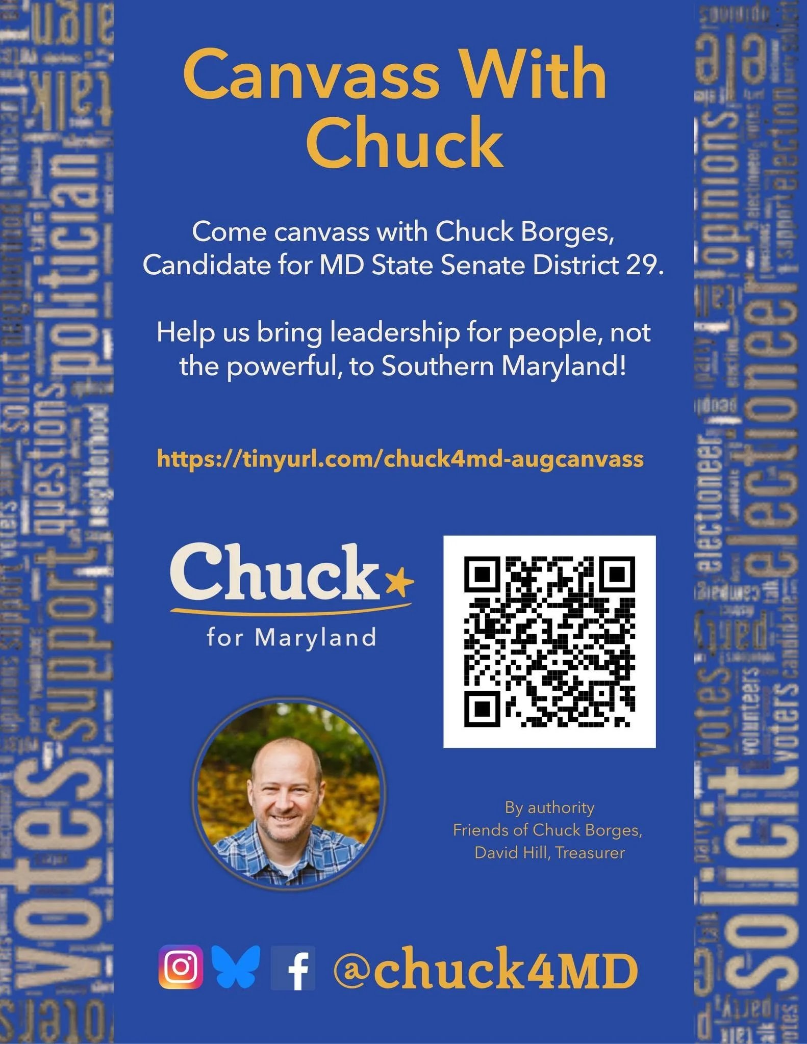 Canvassing with Chuck Borges