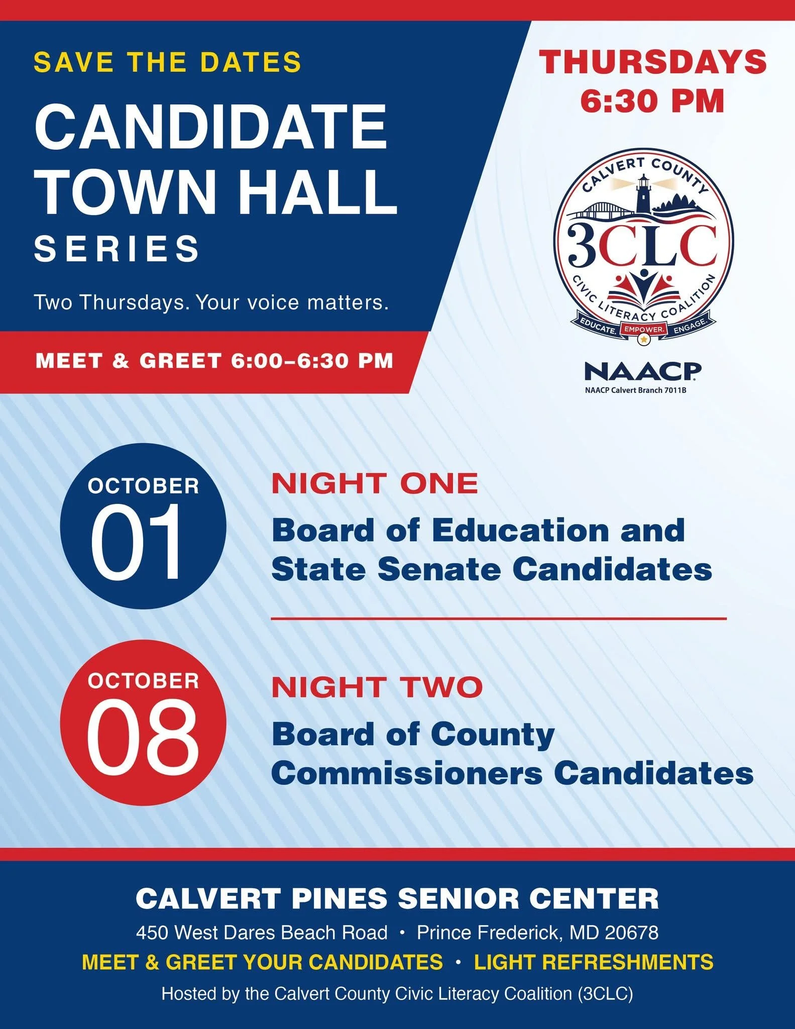 3CLC Candidate Town Hall 1