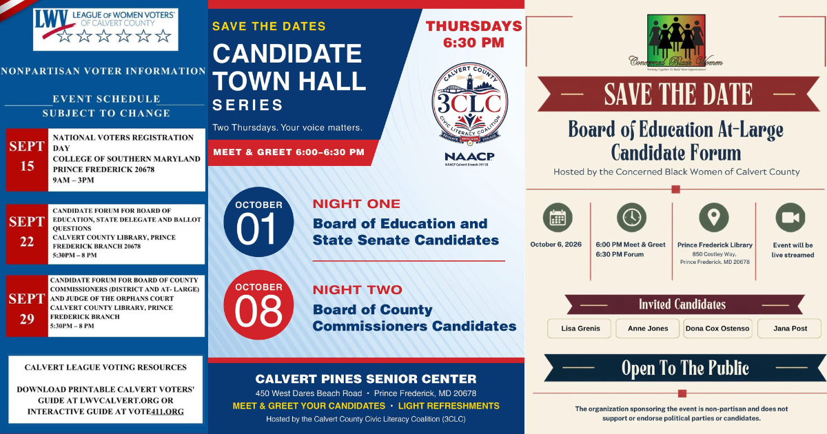 2026 Candidate Forums