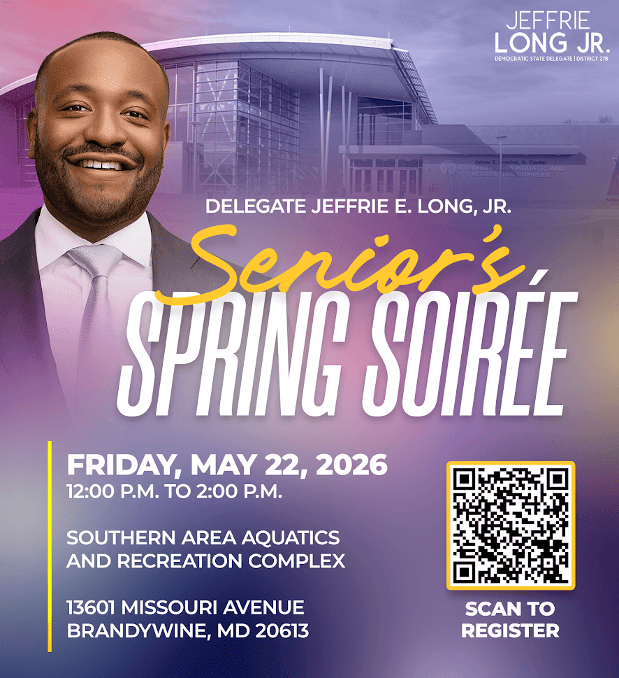 Senior’s Spring Soiree with Del. Jeffrie Long Jr.
